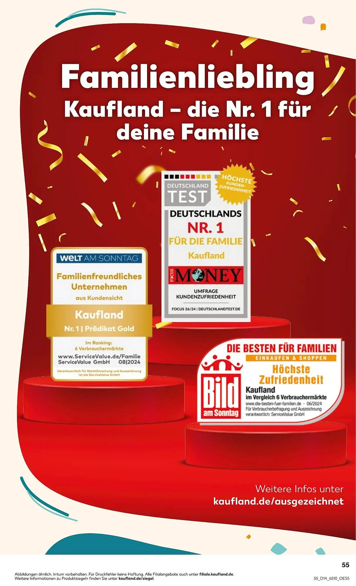 Kaufland Prospekt von 3. April bis 9. April 2025 - Prospekt seite 55