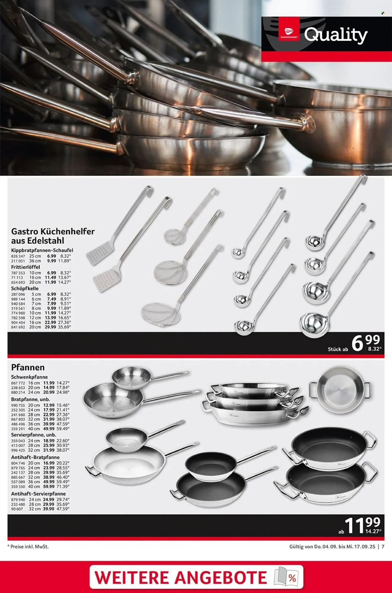 Selgros Prospekt von 4. September bis 17. September 2025 - Prospekt seite 7
