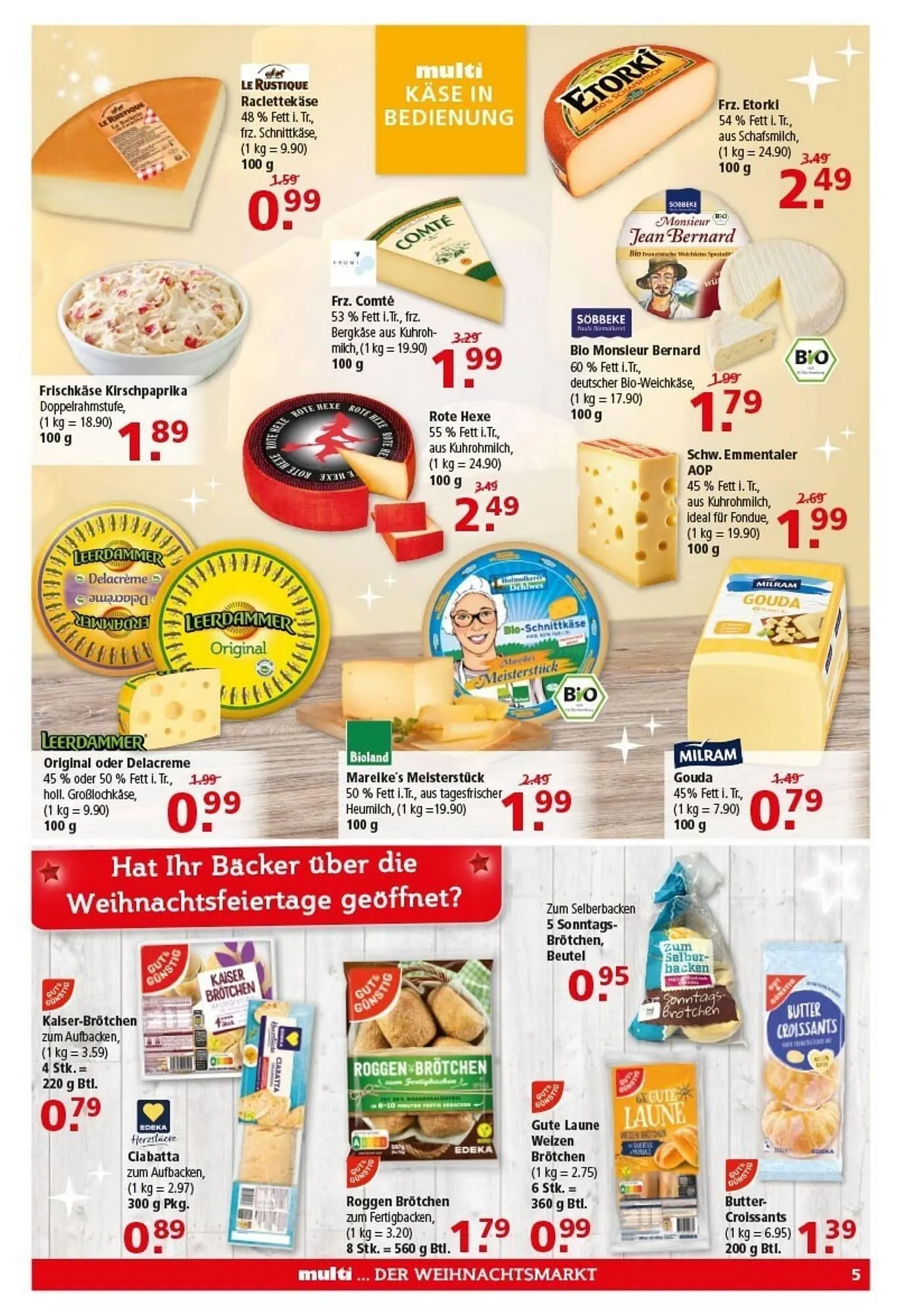 Multi Markt Prospekt von 22. Dezember bis 27. Dezember 2025 - Prospekt seite 5