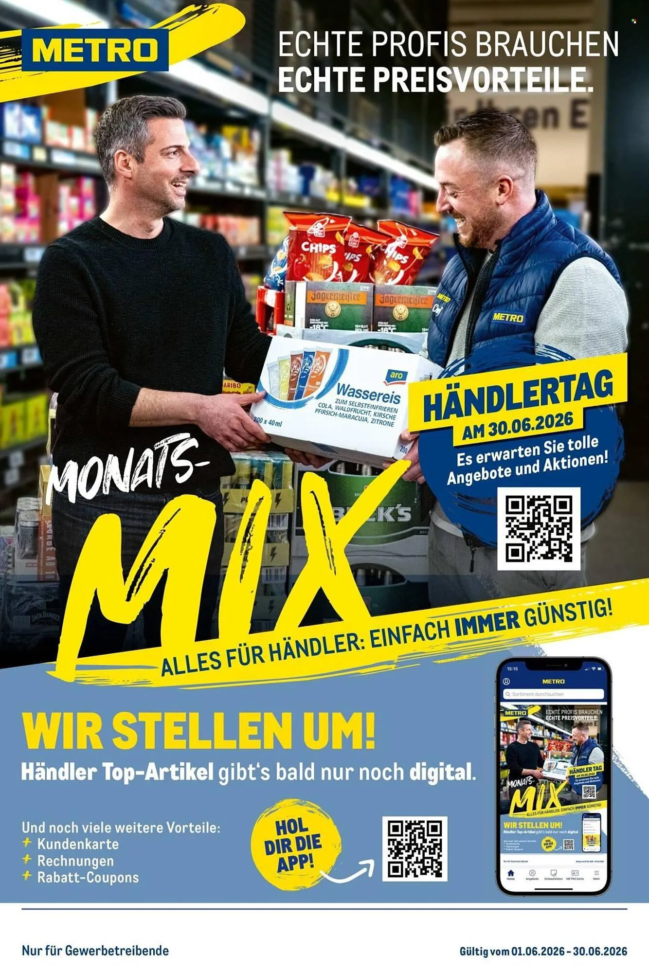 METRO Prospekt von 1. Juni bis 30. Juni 2026 - Prospekt seite 1