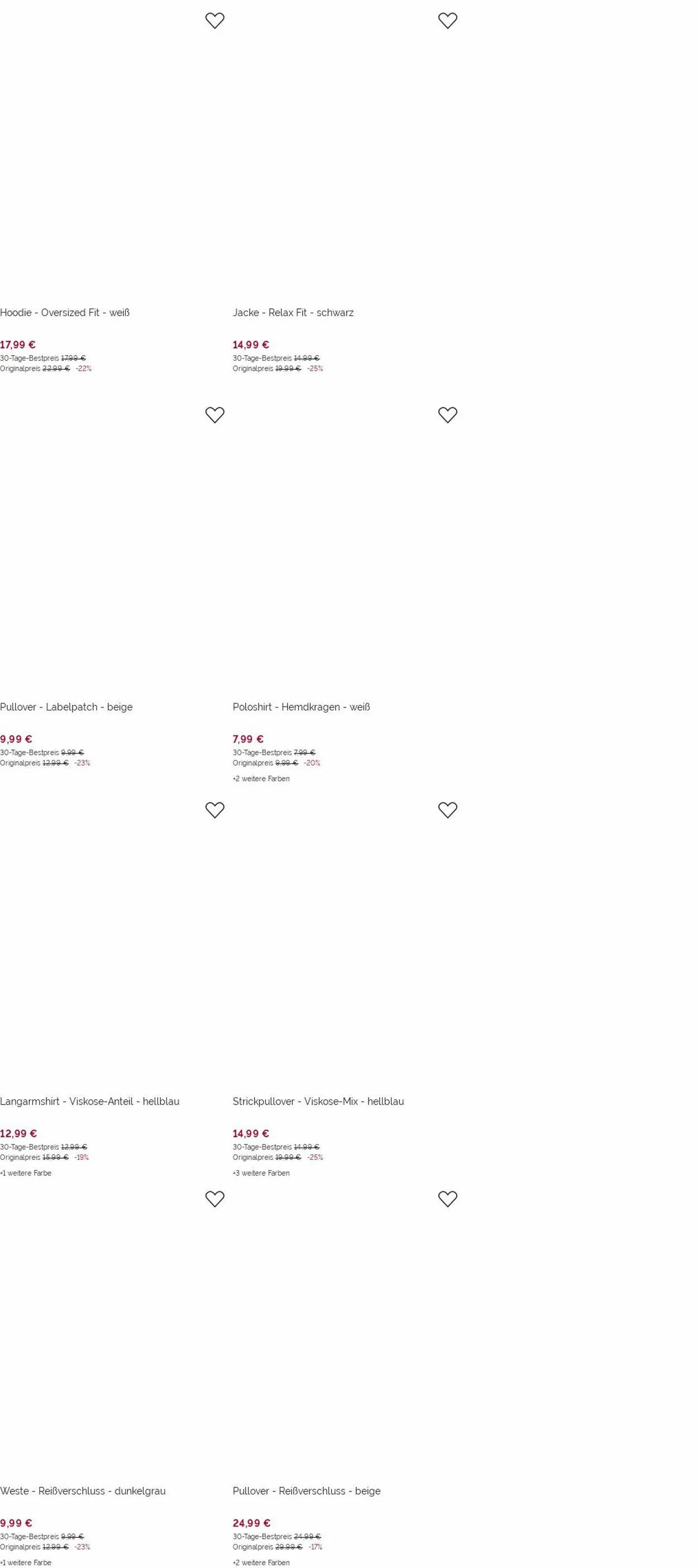 Takko Fashion Aktueller Prospekt von 28. April bis 4. Mai 2025 - Prospekt seite 20