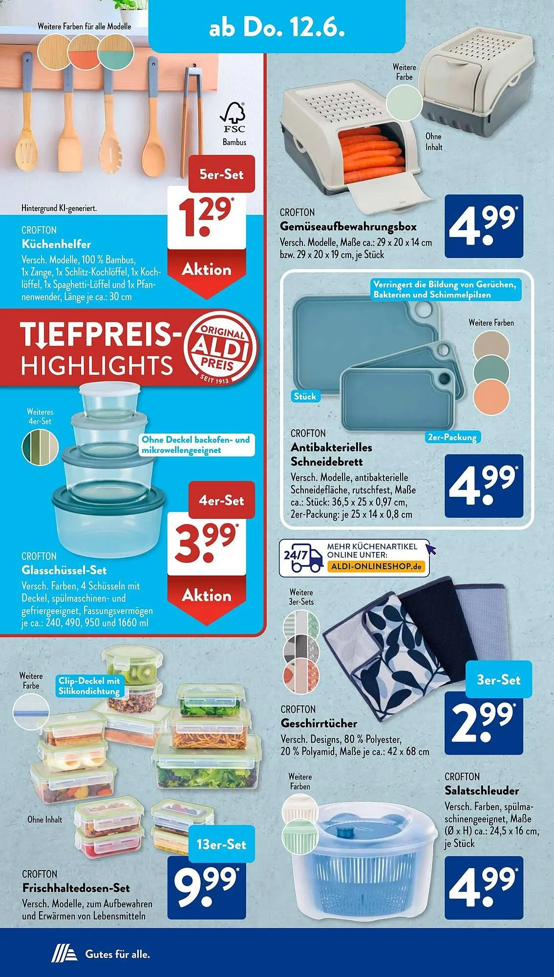 Aldi Süd Prospekt von 10. Juni bis 15. Juni 2025 - Prospekt seite 8