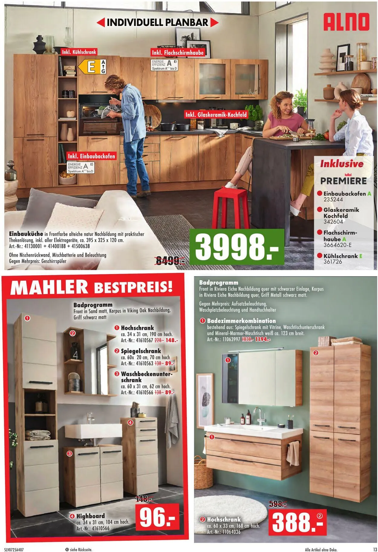 Möbel Mahler Aktueller Prospekt von 10. September bis 24. September 2025 - Prospekt seite 13