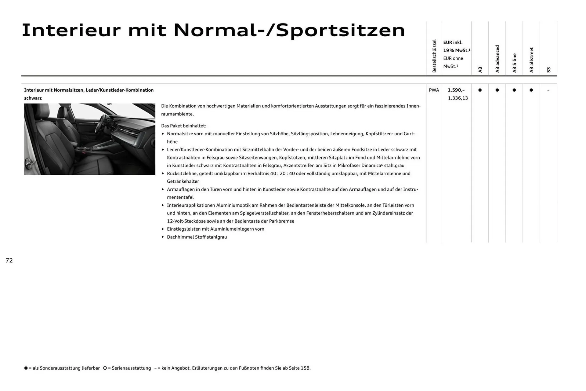 Audi Prospekt von 27. Juli bis 27. Juli 2026 - Prospekt seite 72