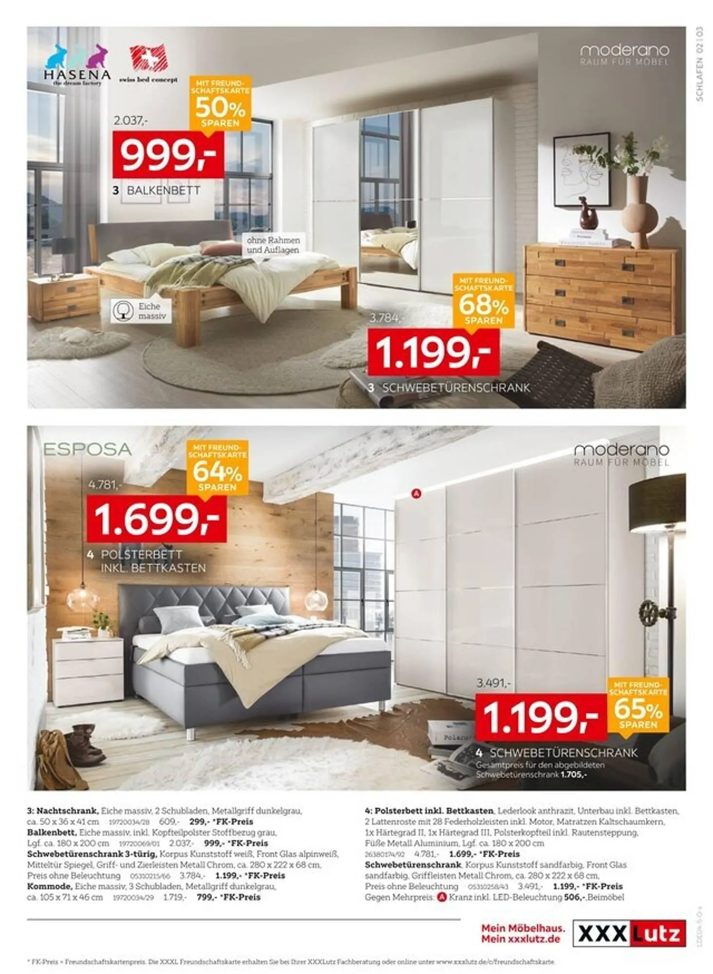 XXXLutz Prospekt von 18. April bis 4. Mai 2025 - Prospekt seite 3