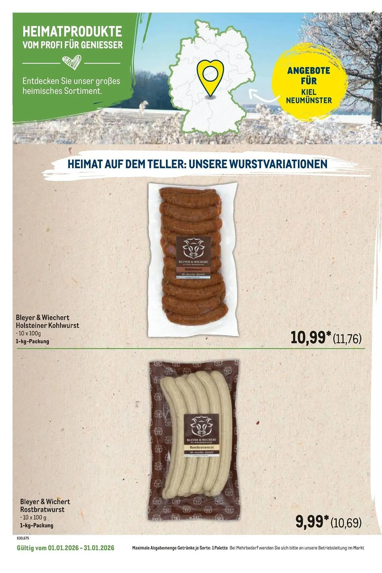 METRO Prospekt von 1. Januar bis 31. Januar 2026 - Prospekt seite 30