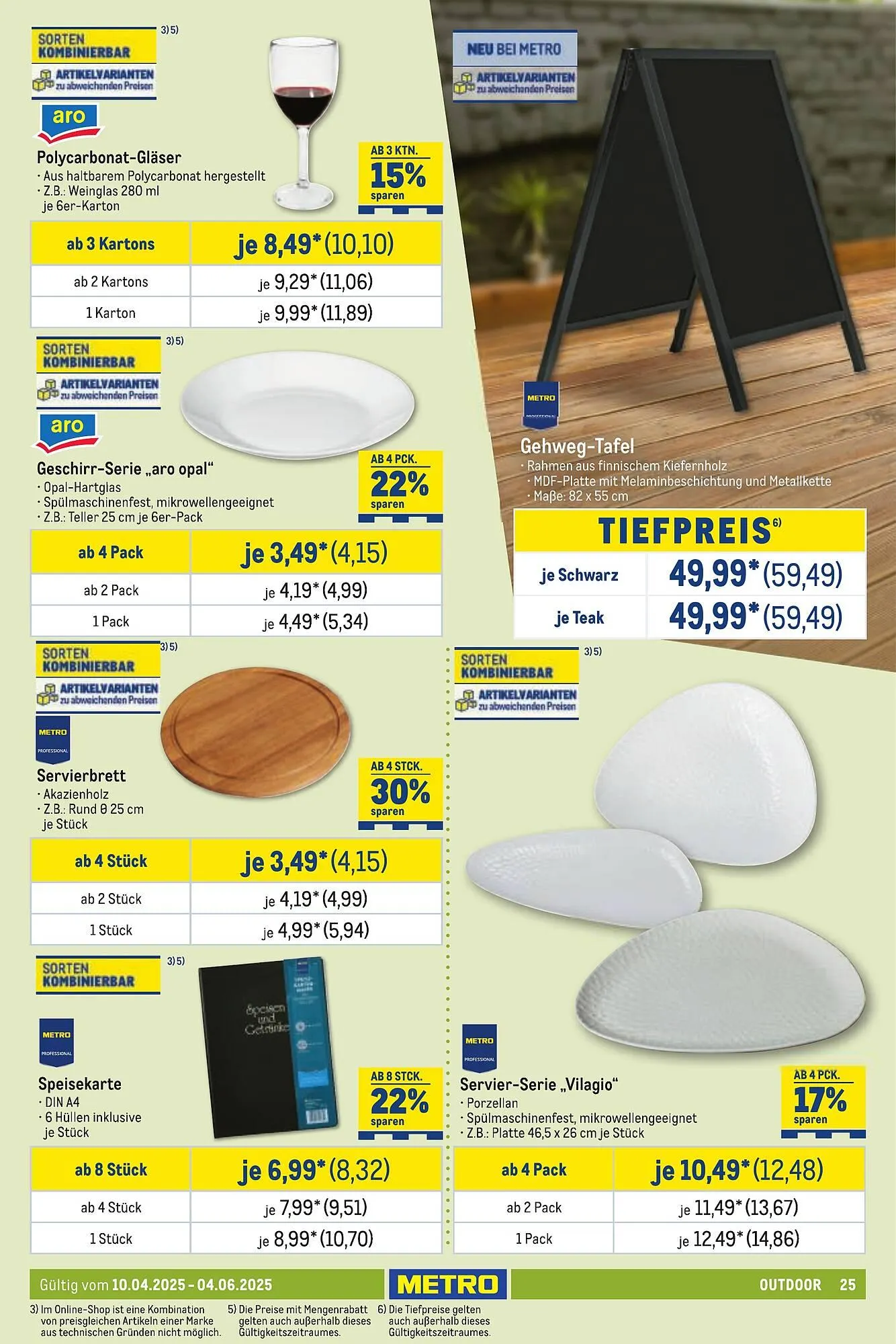METRO Prospekt von 10. April bis 6. Juni 2025 - Prospekt seite 25