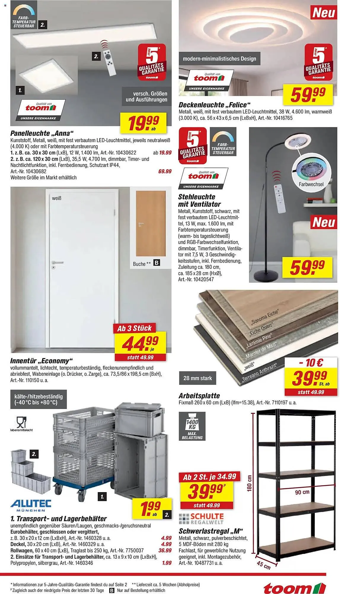 Toom Baumarkt Prospekt von 4. April bis 10. April 2026 - Prospekt seite 19