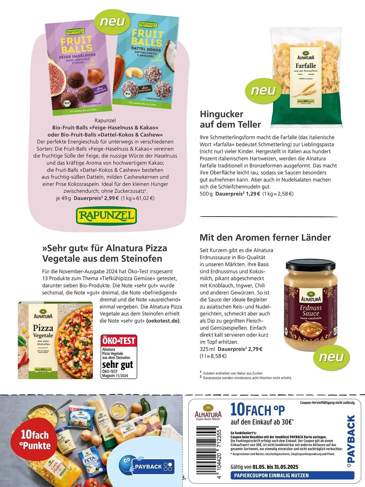 Alnatura Prospekt von 2. Mai bis 1. Juni 2025 - Prospekt seite 7