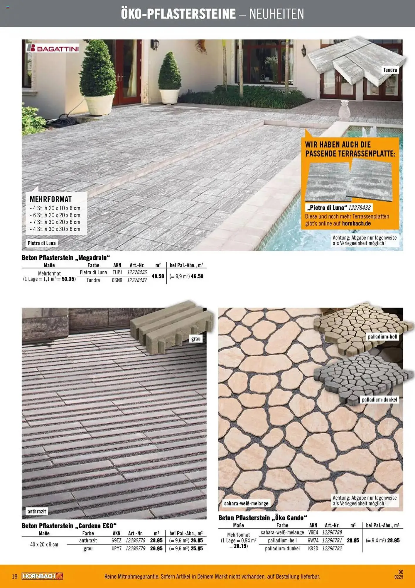 Hornbach Prospekt von 28. Februar bis 29. März 2025 - Prospekt seite 18