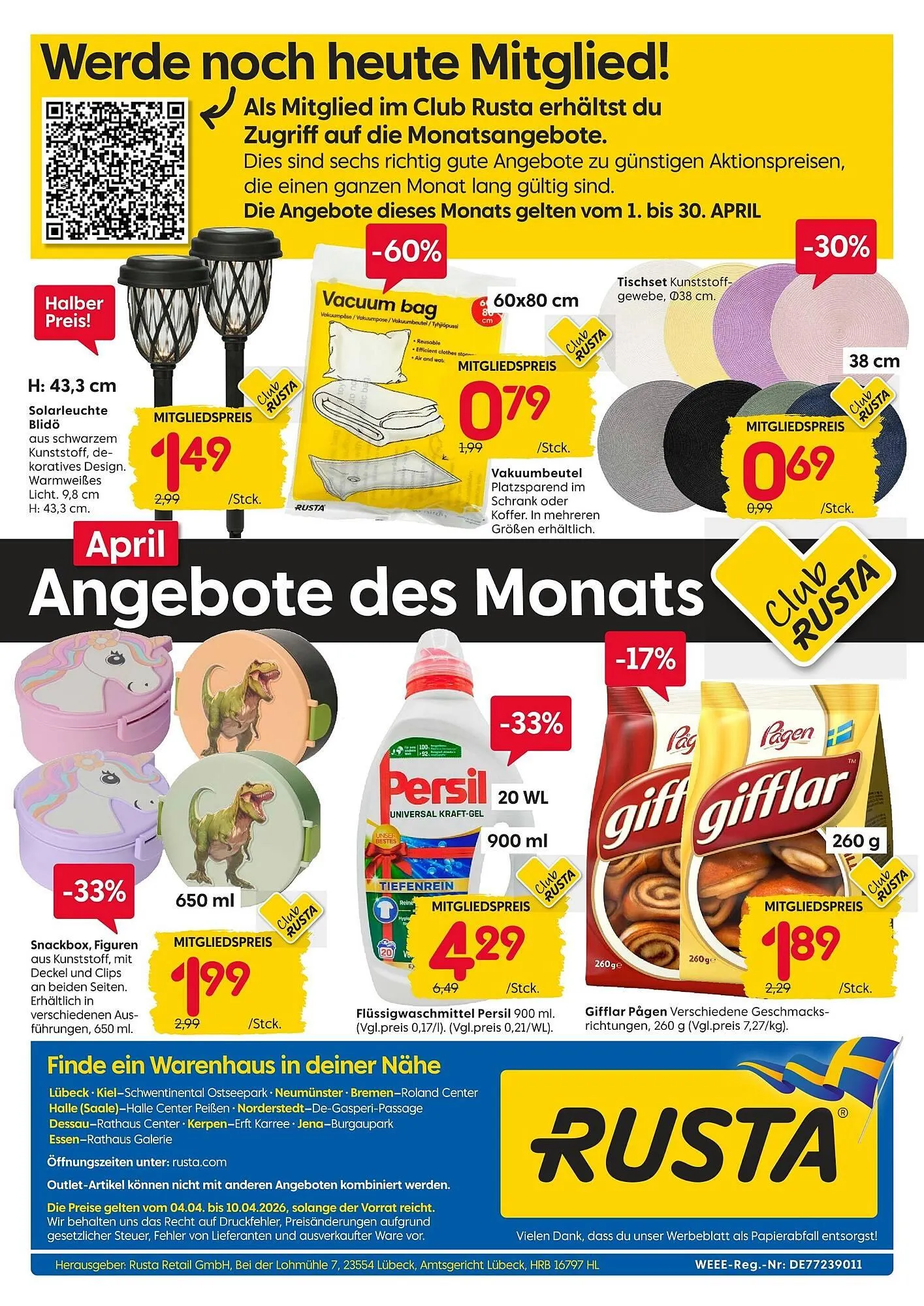 Rusta Prospekt von 4. April bis 10. April 2026 - Prospekt seite 18