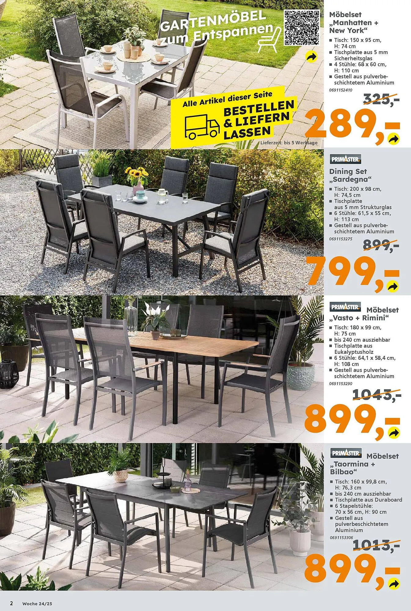 Globus Baumarkt Prospekt von 9. Juni bis 14. Juni 2025 - Prospekt seite 2