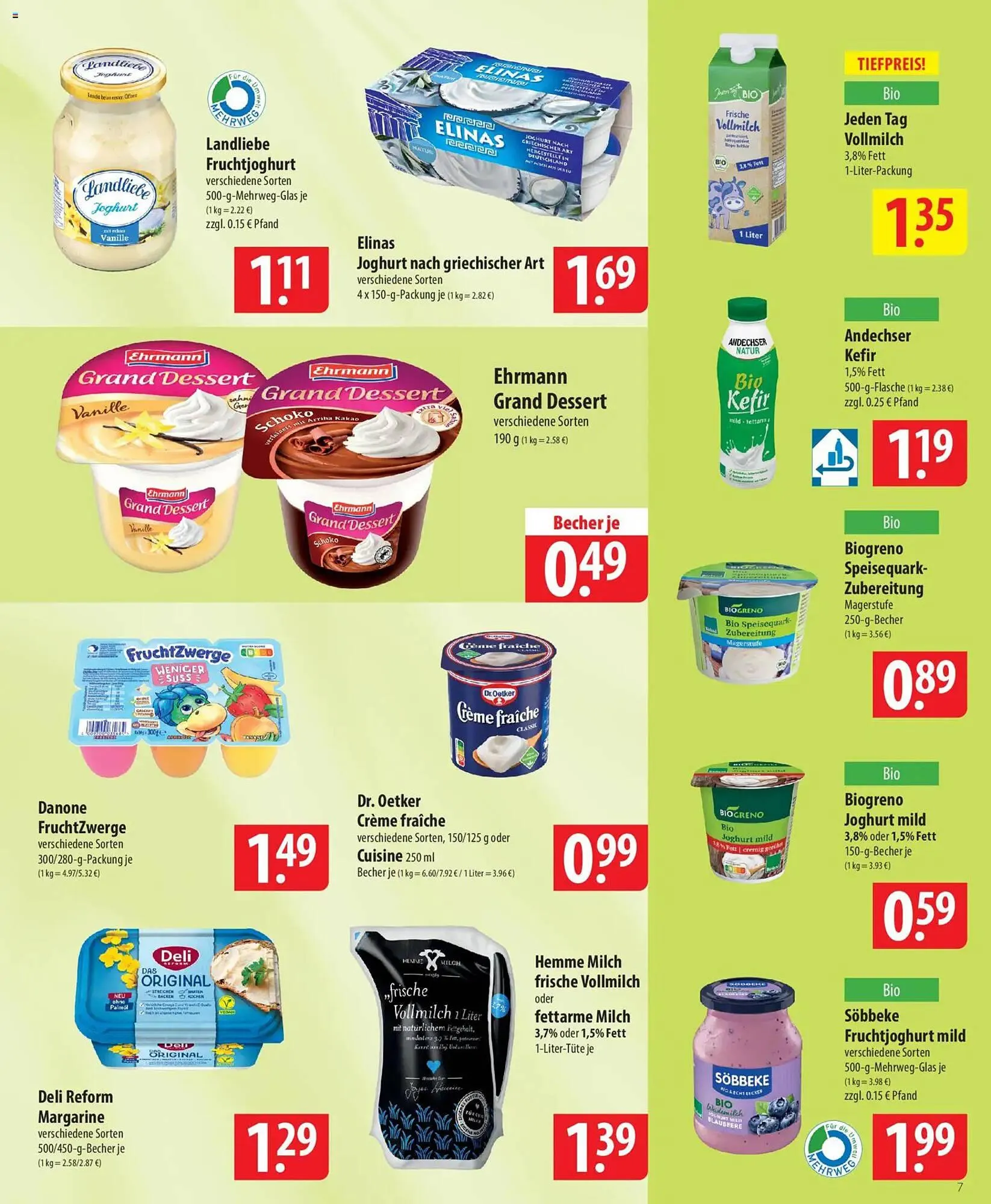 Famila Nord Ost Prospekt von 2. Februar bis 7. Februar 2026 - Prospekt seite 7