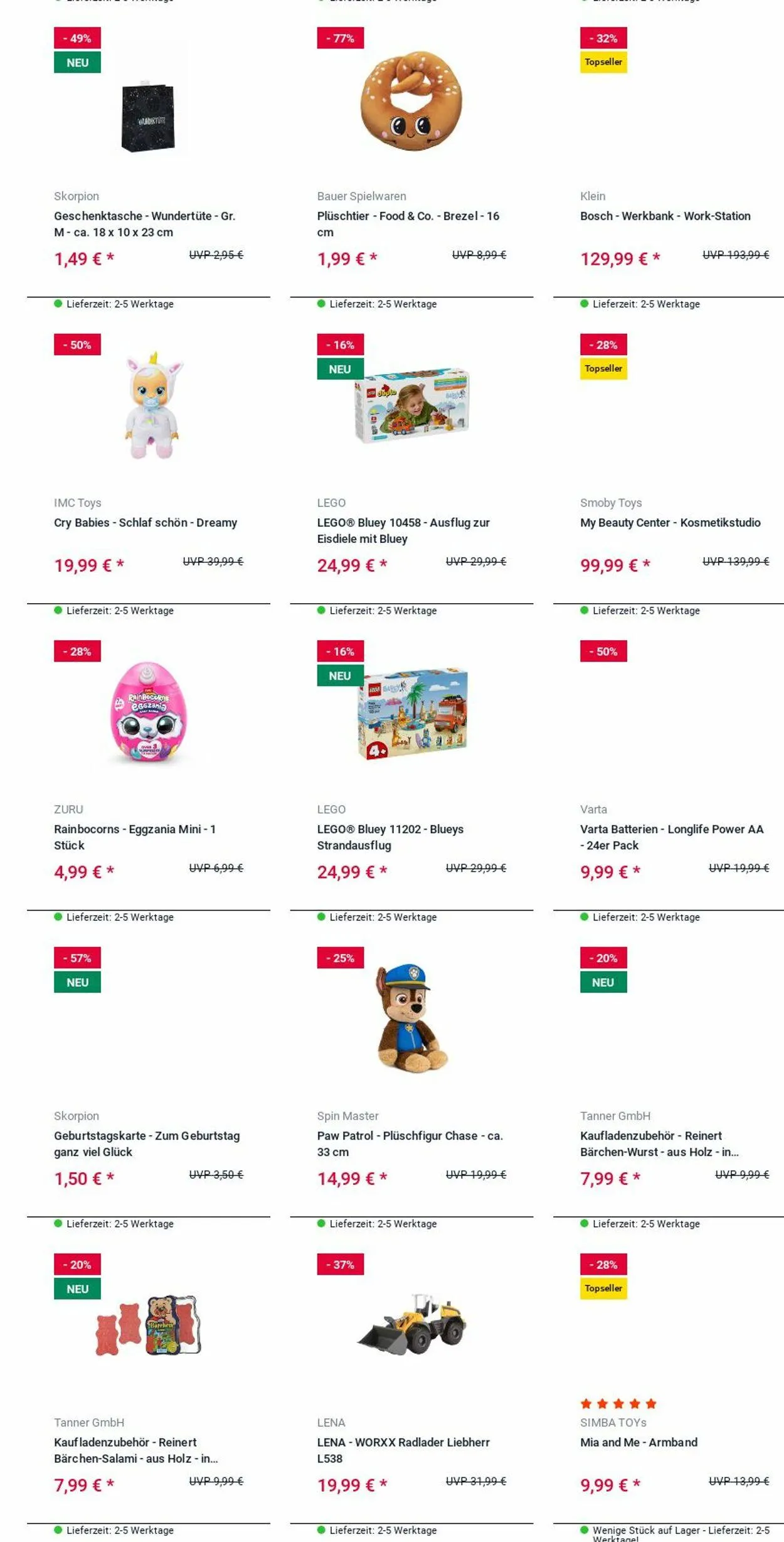 ROFU Kinderland Aktueller Prospekt von 28. Juli bis 6. August 2025 - Prospekt seite 7