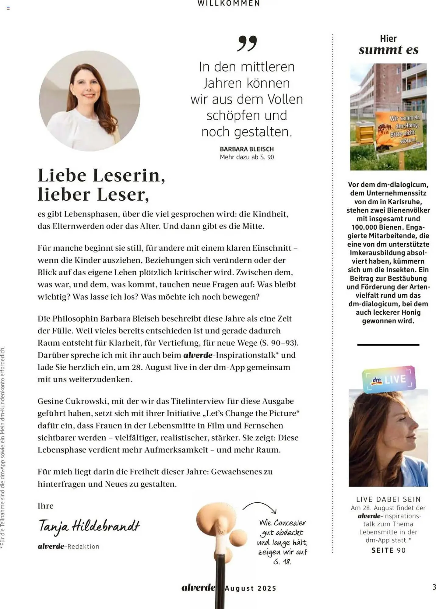 dm drogerie Prospekt von 1. August bis 31. August 2025 - Prospekt seite 3