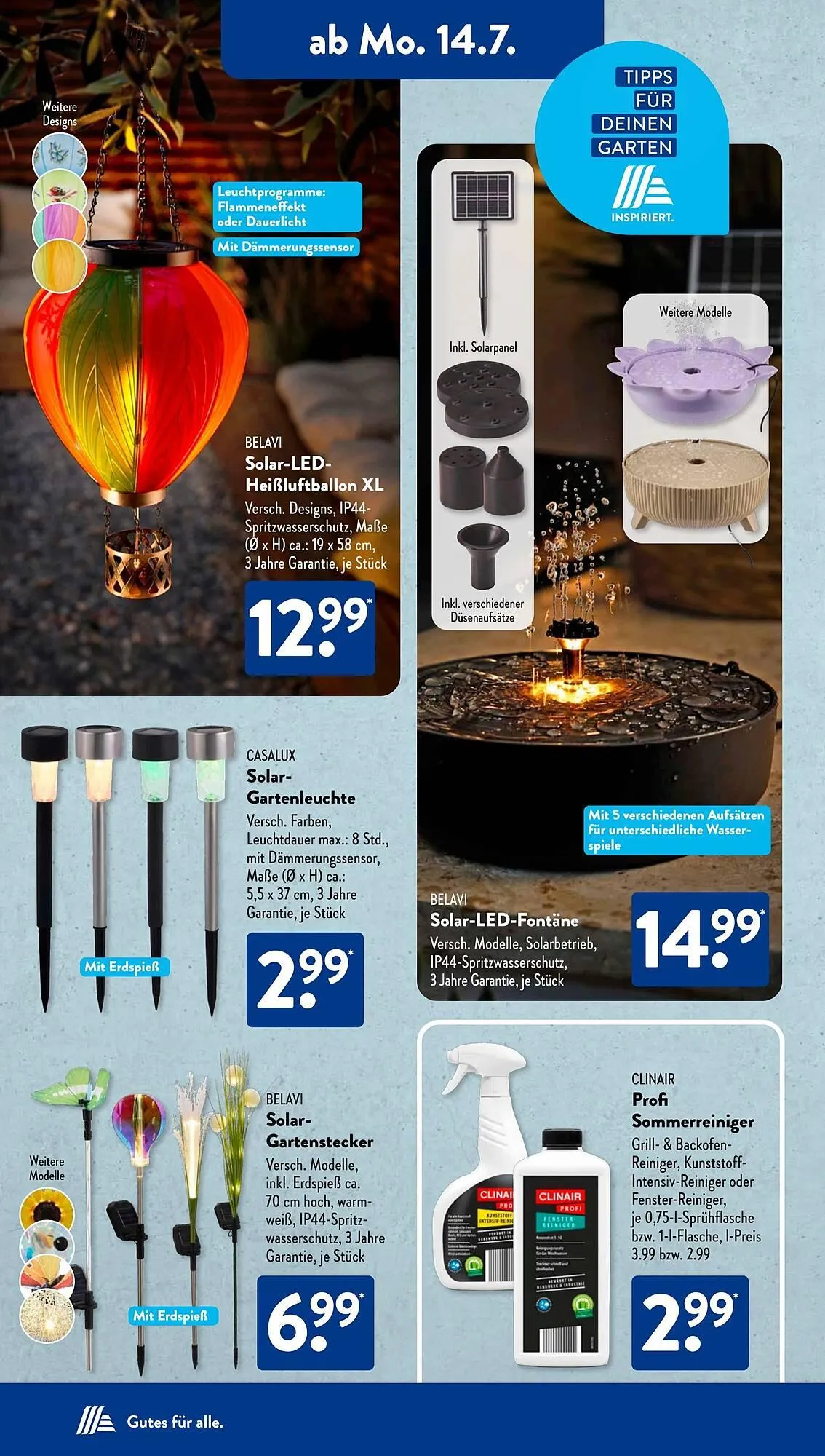 Aldi Süd Prospekt von 14. Juli bis 20. Juli 2025 - Prospekt seite 5