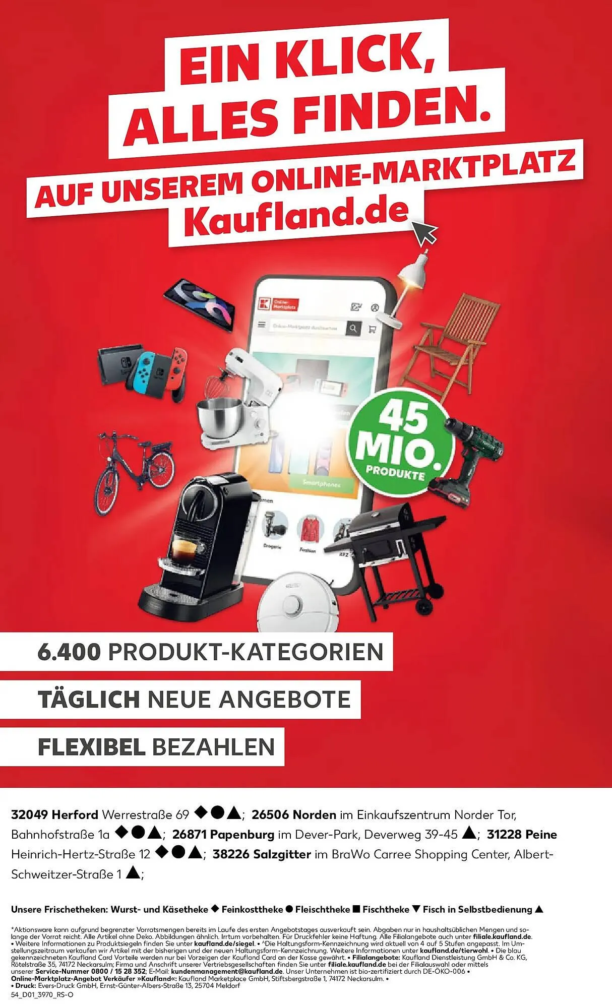 Kaufland Prospekt von 4. Januar bis 7. Januar 2026 - Prospekt seite 54