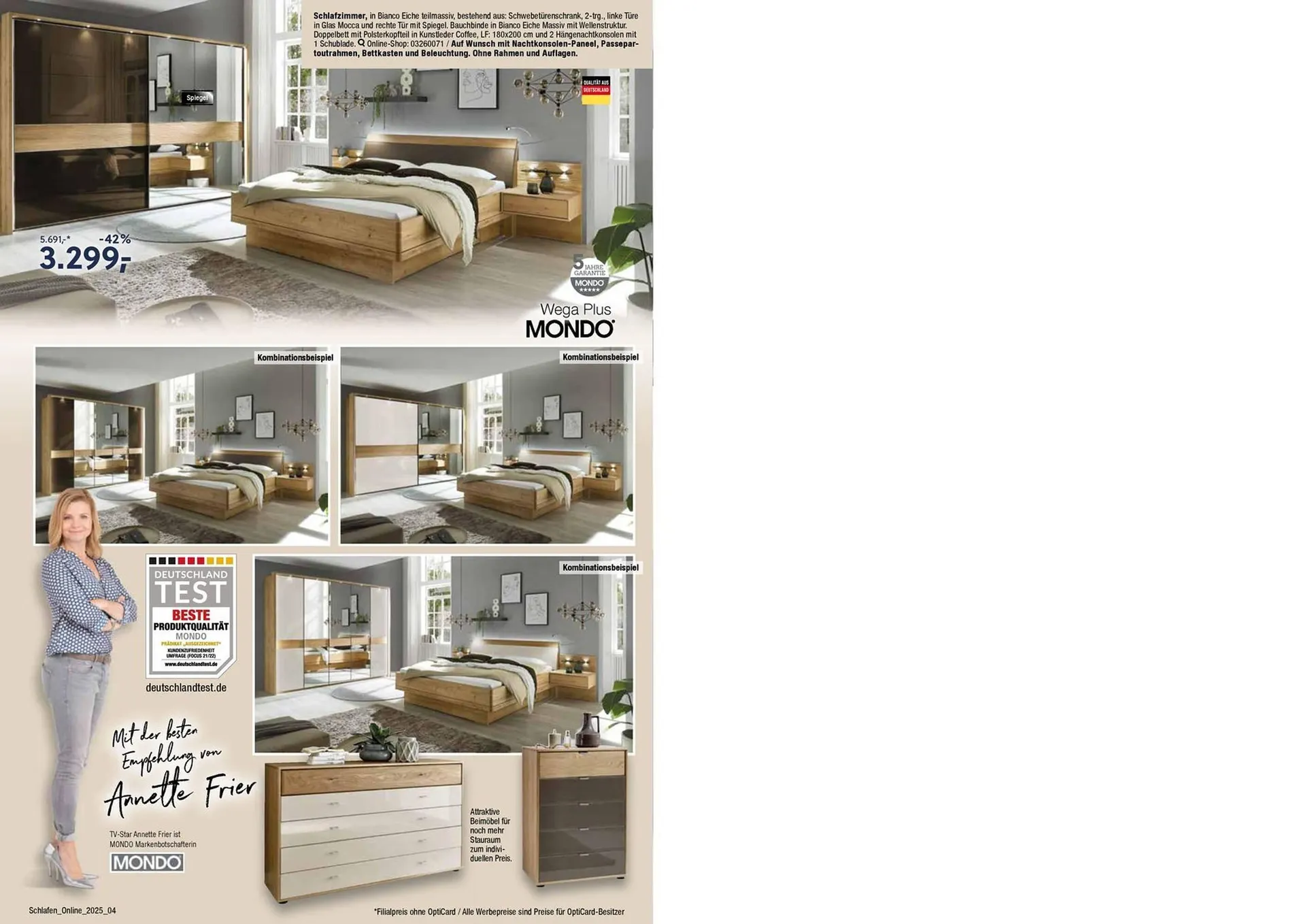 Opti Wohnwelt Prospekt von 21. Juli bis 30. September 2025 - Prospekt seite 4