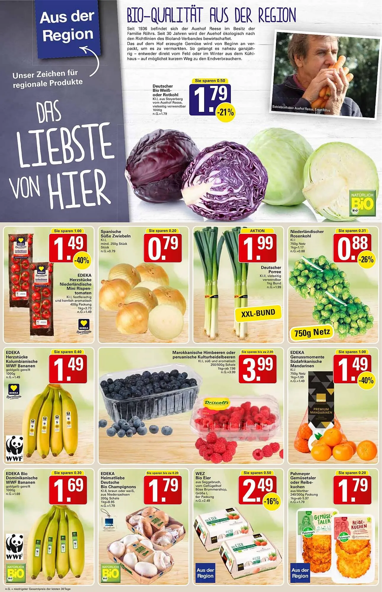 WEZ Prospekt von 3. November bis 8. November 2025 - Prospekt seite 2