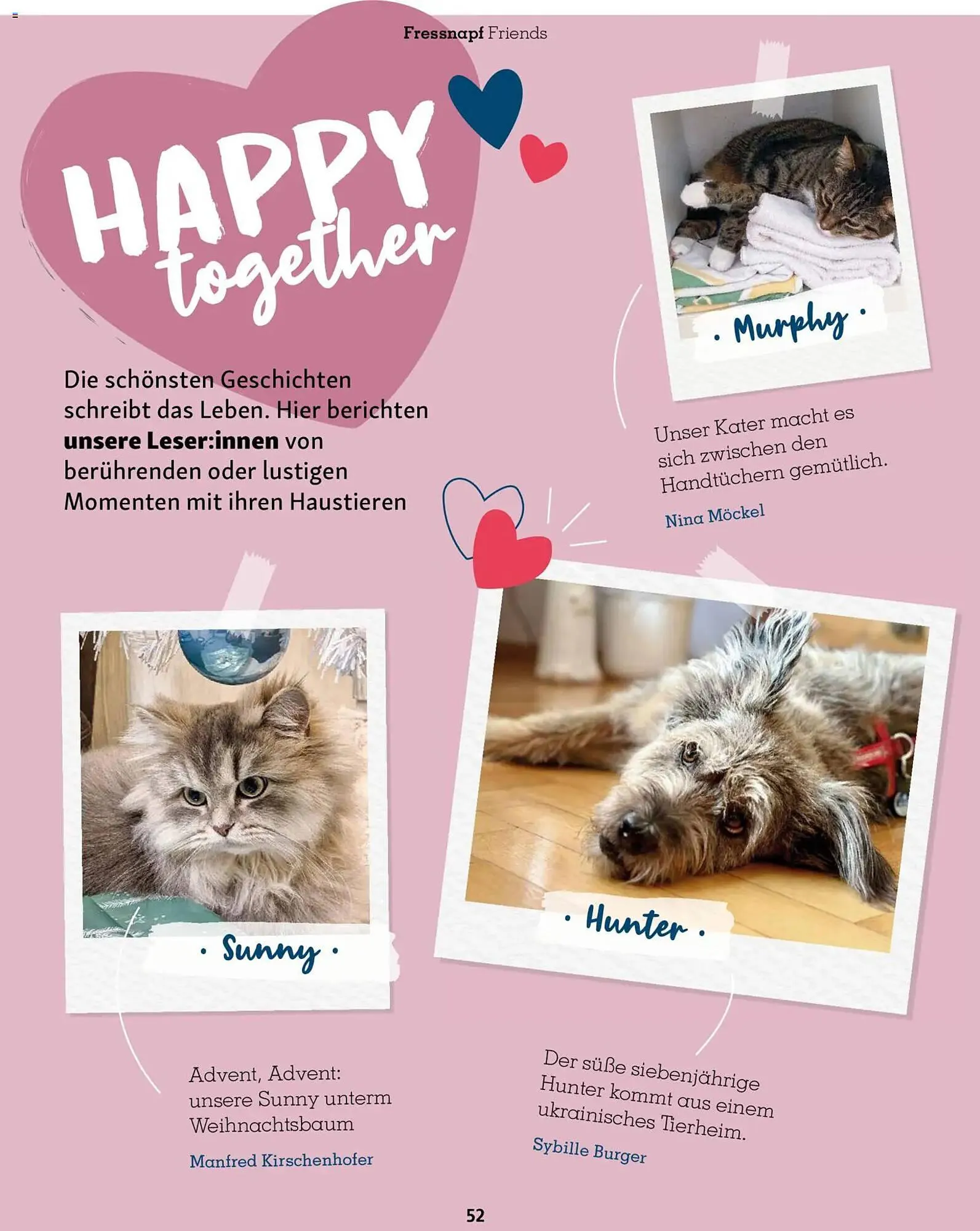 Fressnapf Magazin von 1. November bis 31. Dezember 2025 - Prospekt seite 52