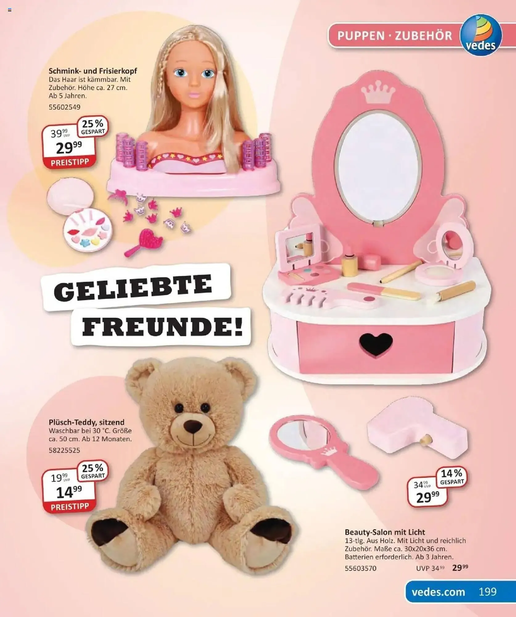 Vedes Prospekt von 29. September bis 6. Januar 2026 - Prospekt seite 199