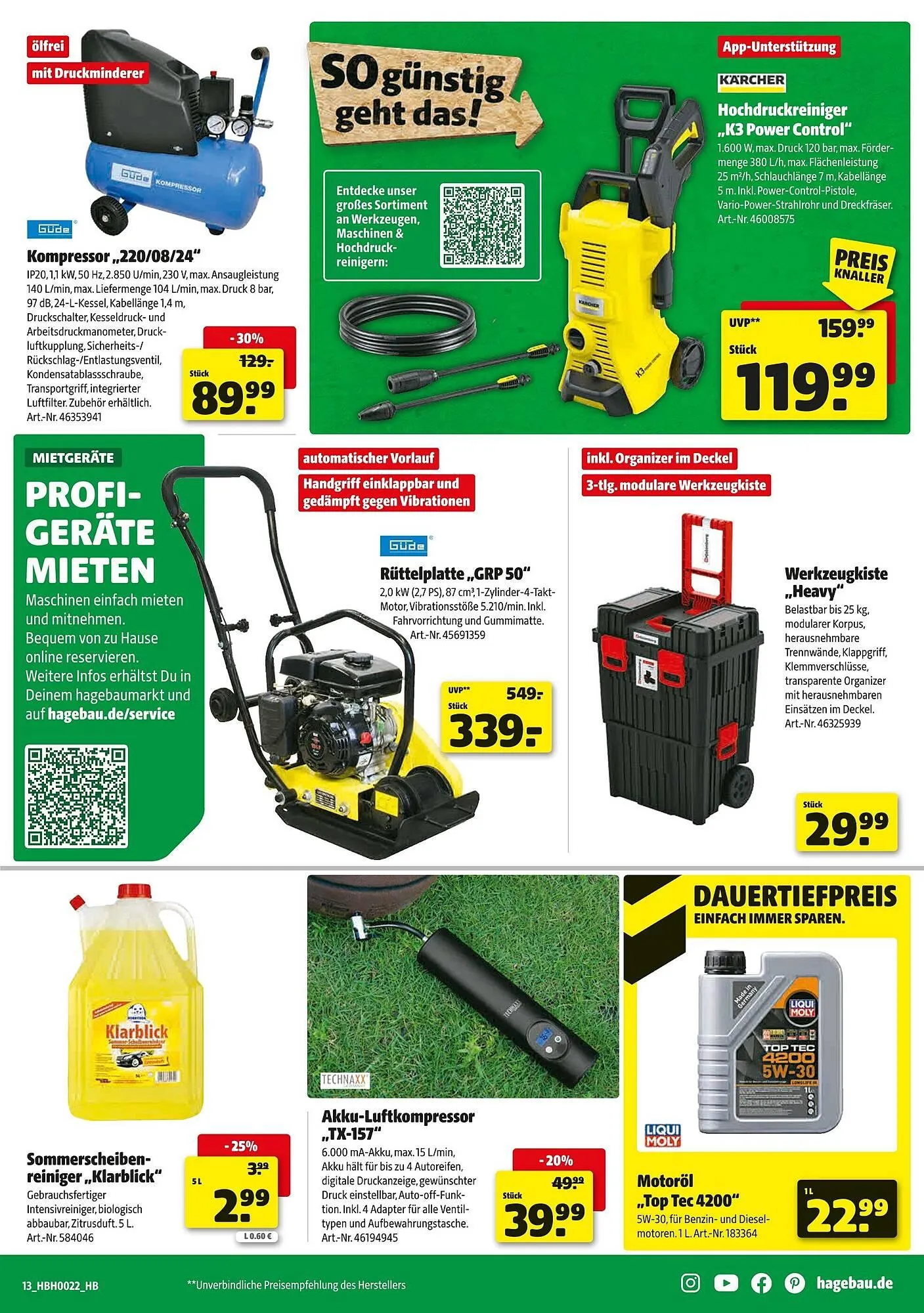 Hagebau Prospekt von 24. Mai bis 31. Mai 2025 - Prospekt seite 13