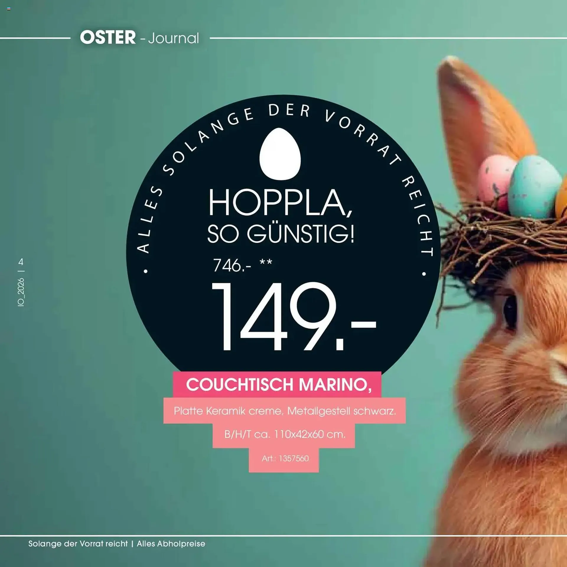 Zurbrüggen Prospekt von 23. März bis 11. April 2026 - Prospekt seite 4