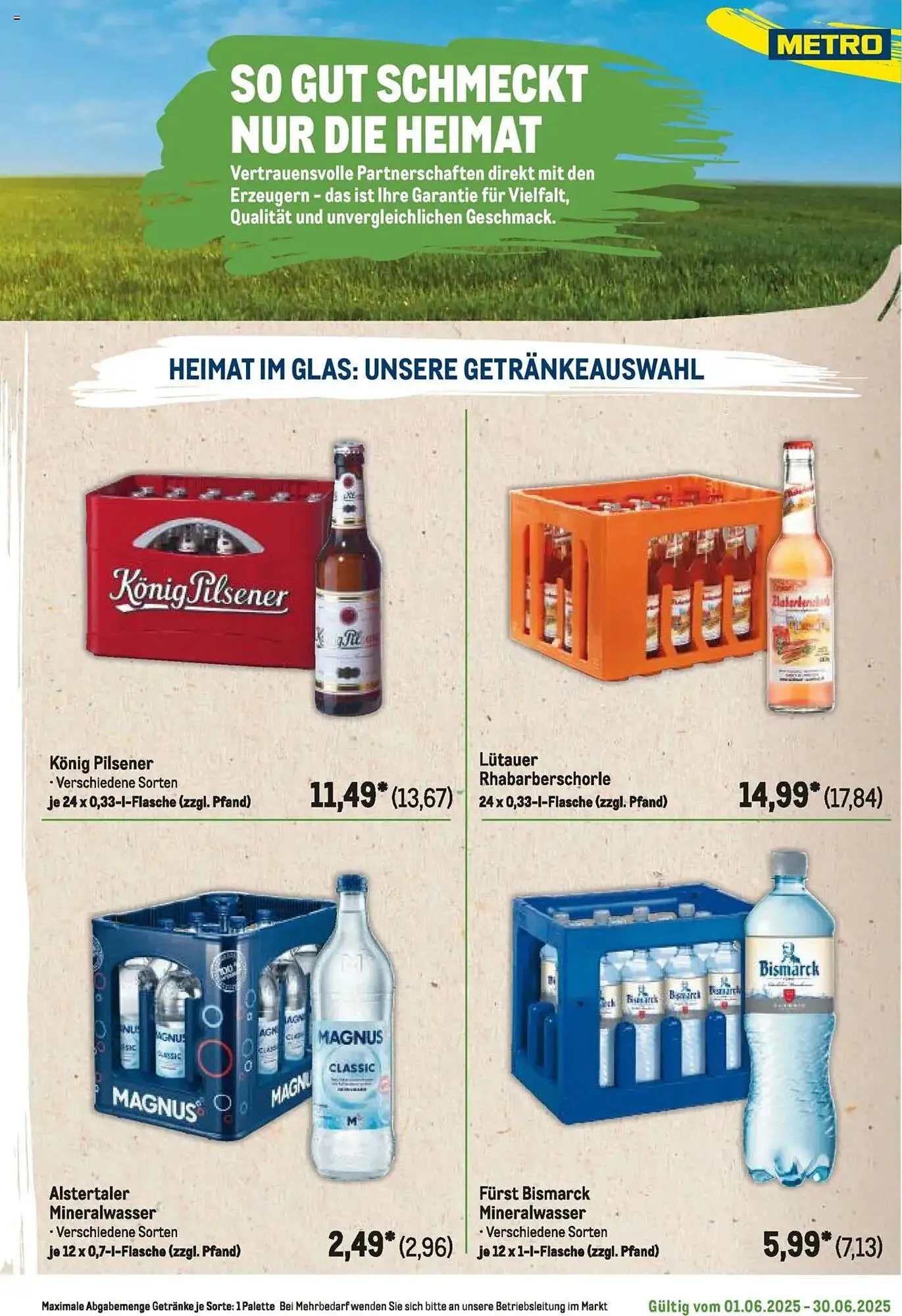 METRO Prospekt von 1. Juni bis 30. Juni 2025 - Prospekt seite 283