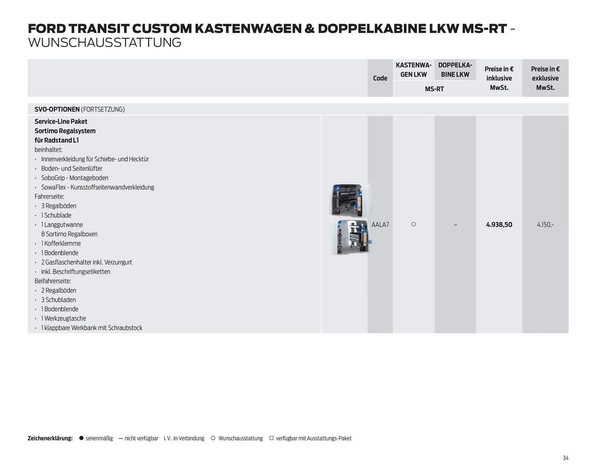 Ford Prospekt von 7. Oktober bis 31. Oktober 2025 - Prospekt seite 34