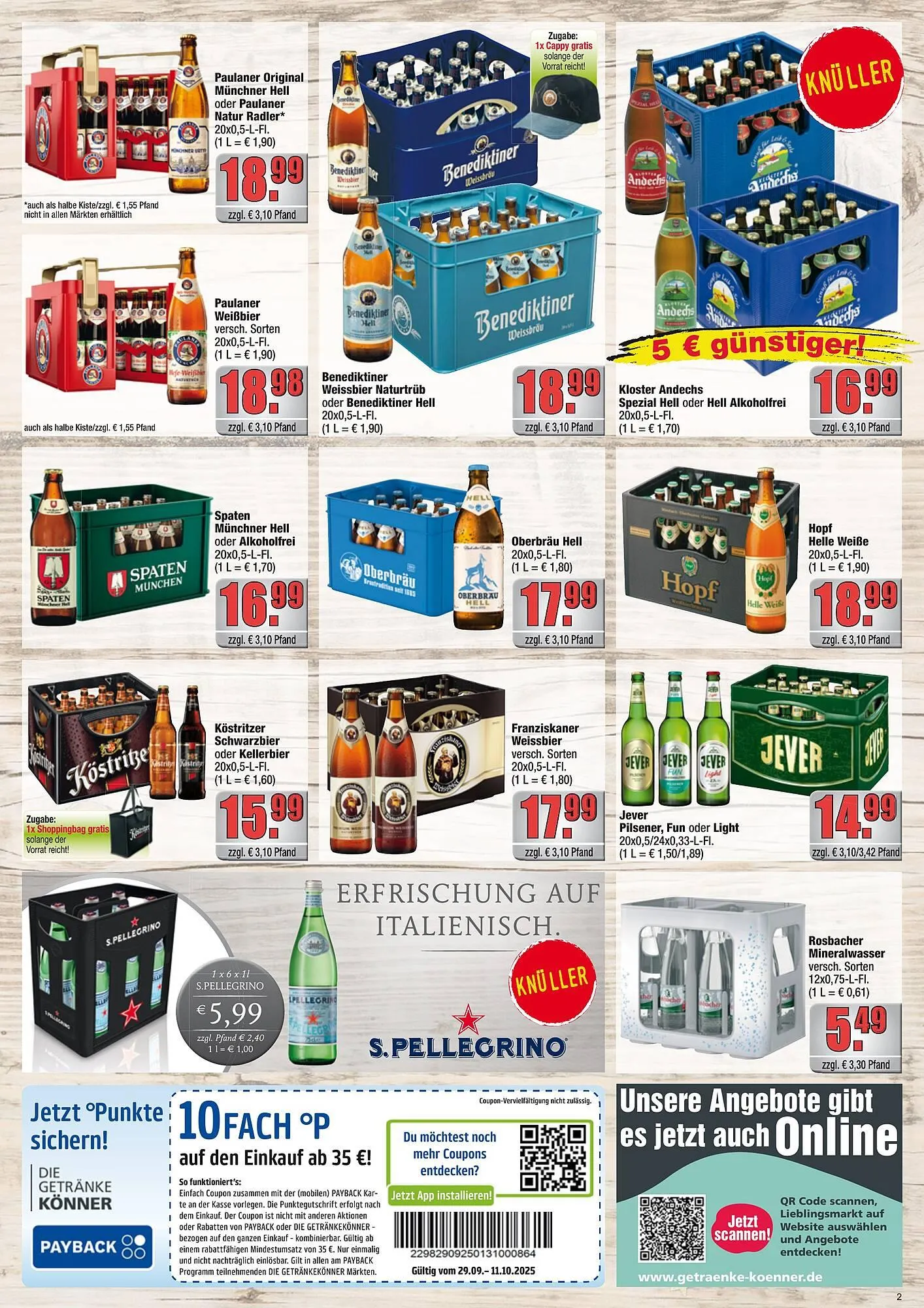 Alldrink Prospekt von 29. September bis 11. Oktober 2025 - Prospekt seite 2