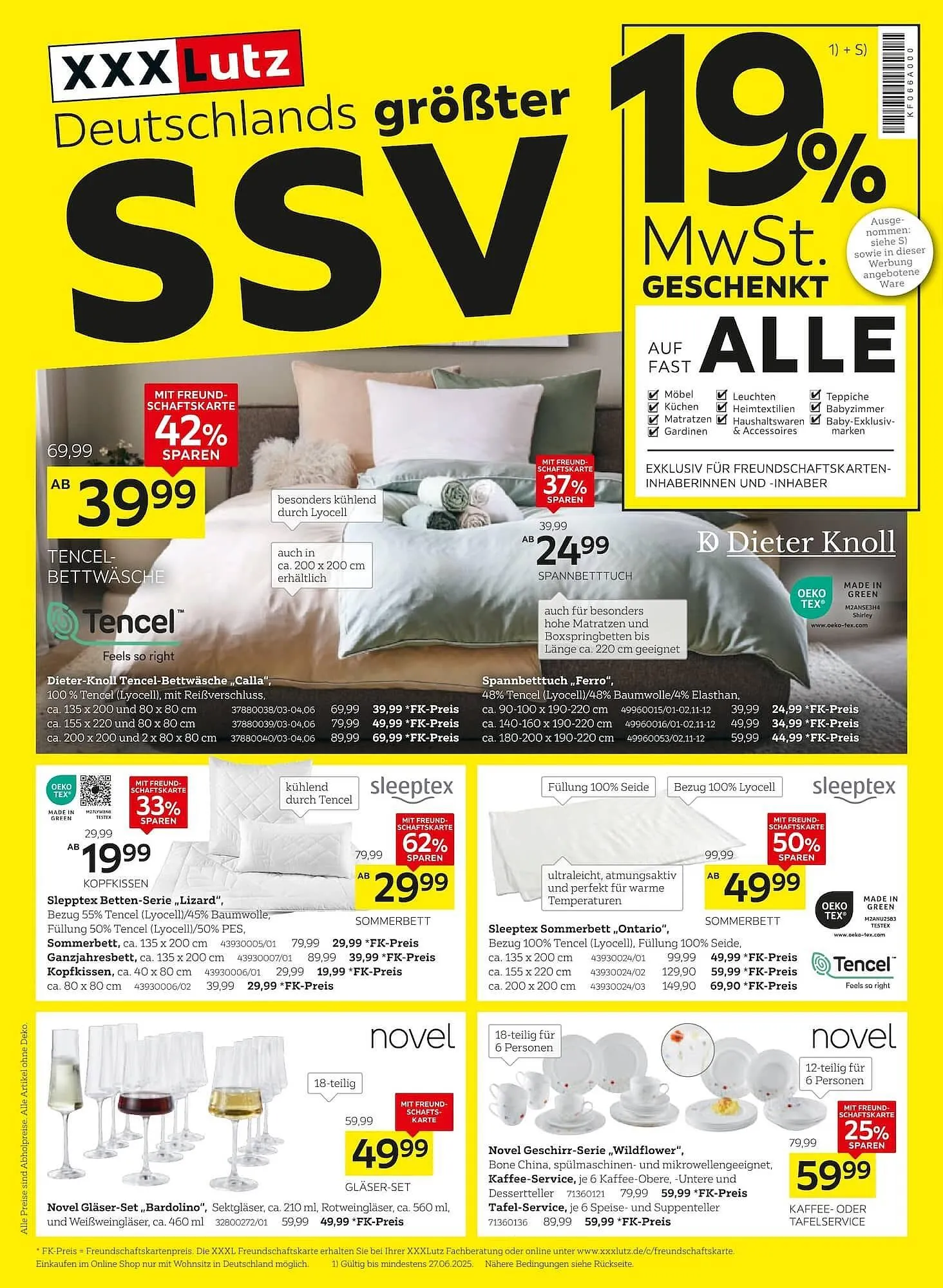XXXLutz Prospekt von 6. Juni bis 19. Juni 2026 - Prospekt seite 1