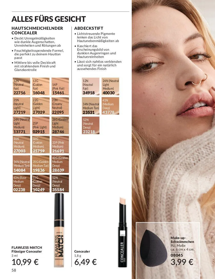 Avon Aktueller Prospekt von 9. Juli bis 23. Juli 2025 - Prospekt seite 58