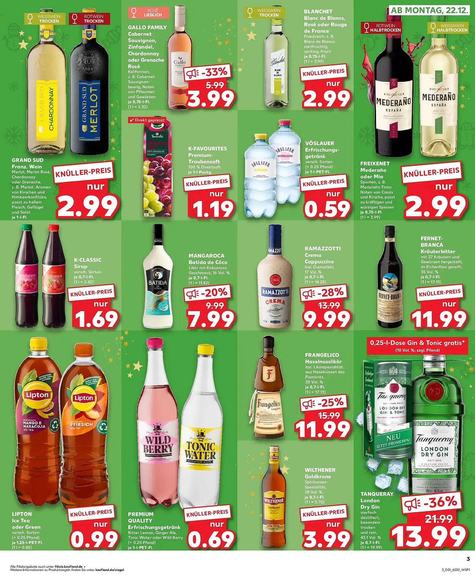 Kaufland Prospekt von 21. Dezember bis 24. Dezember 2025 - Prospekt seite 3