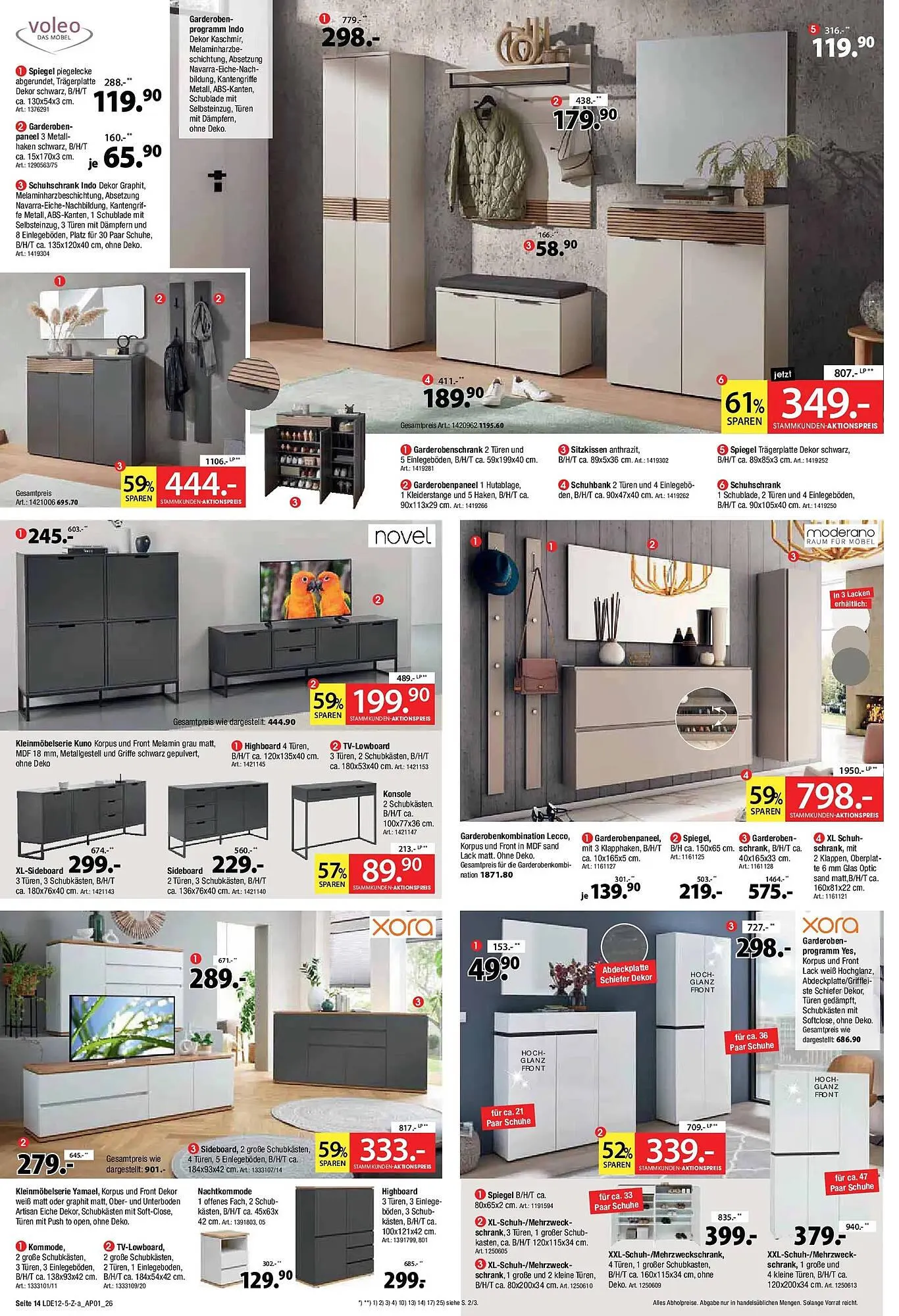 Zurbrüggen Prospekt von 19. Dezember bis 3. Januar 2026 - Prospekt seite 14