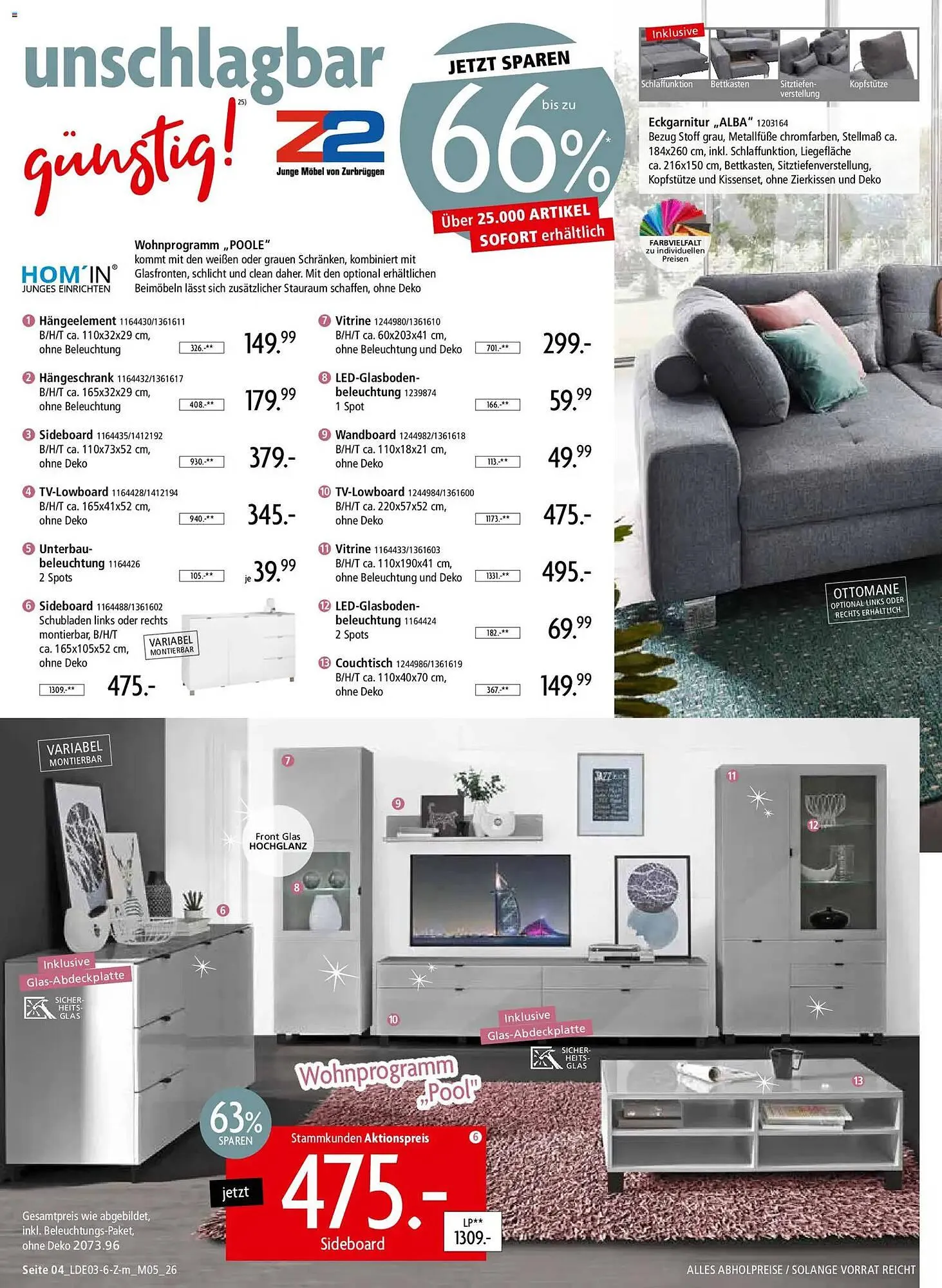 Zurbrüggen Prospekt von 28. März bis 2. Mai 2026 - Prospekt seite 4