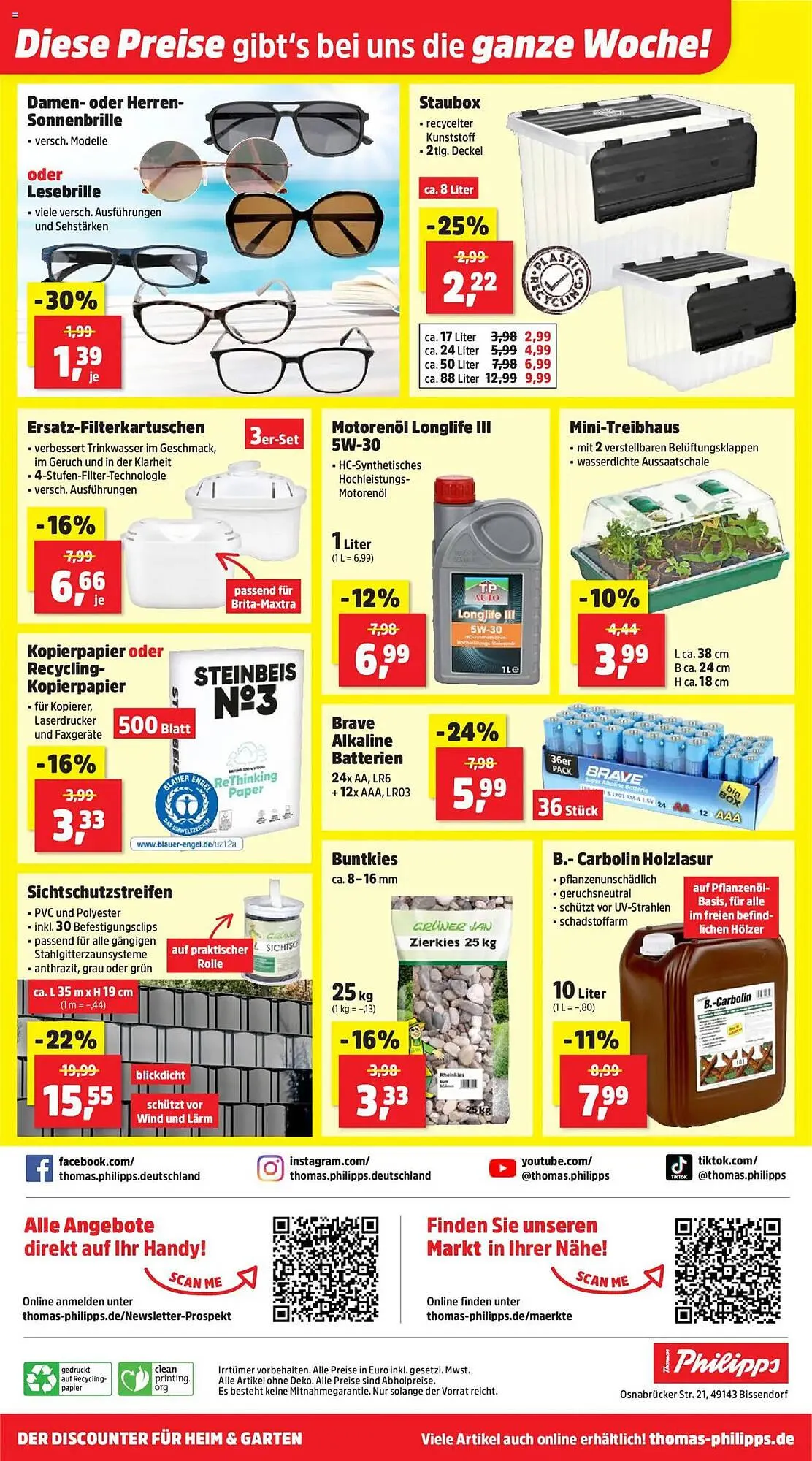 Thomas Philipps Prospekt von 22. April bis 26. April 2025 - Prospekt seite 12