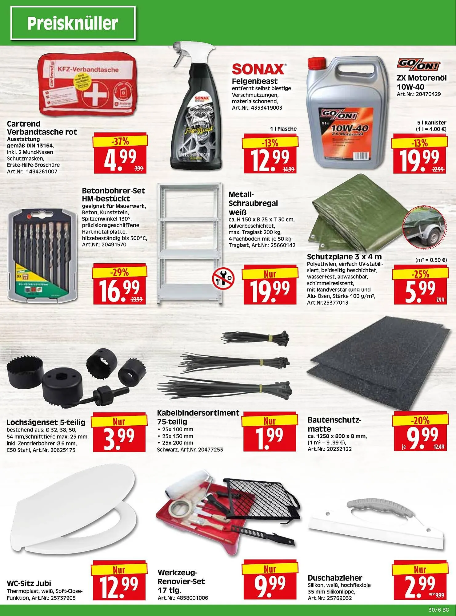 Herkules Baumarkt Prospekt von 21. Juli bis 26. Juli 2025 - Prospekt seite 6