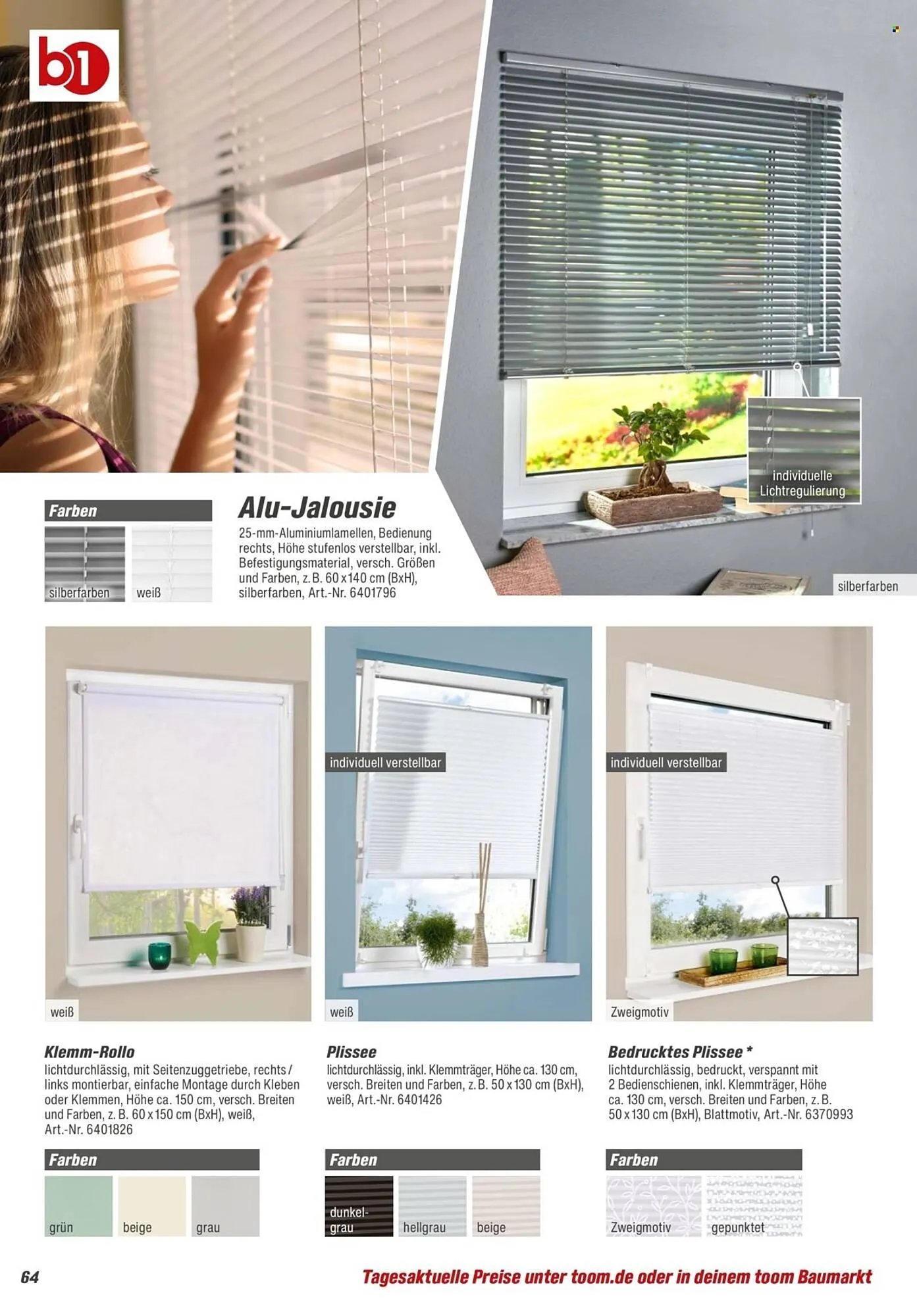 Toom Baumarkt Prospekt von 14. Februar bis 30. April 2026 - Prospekt seite 64