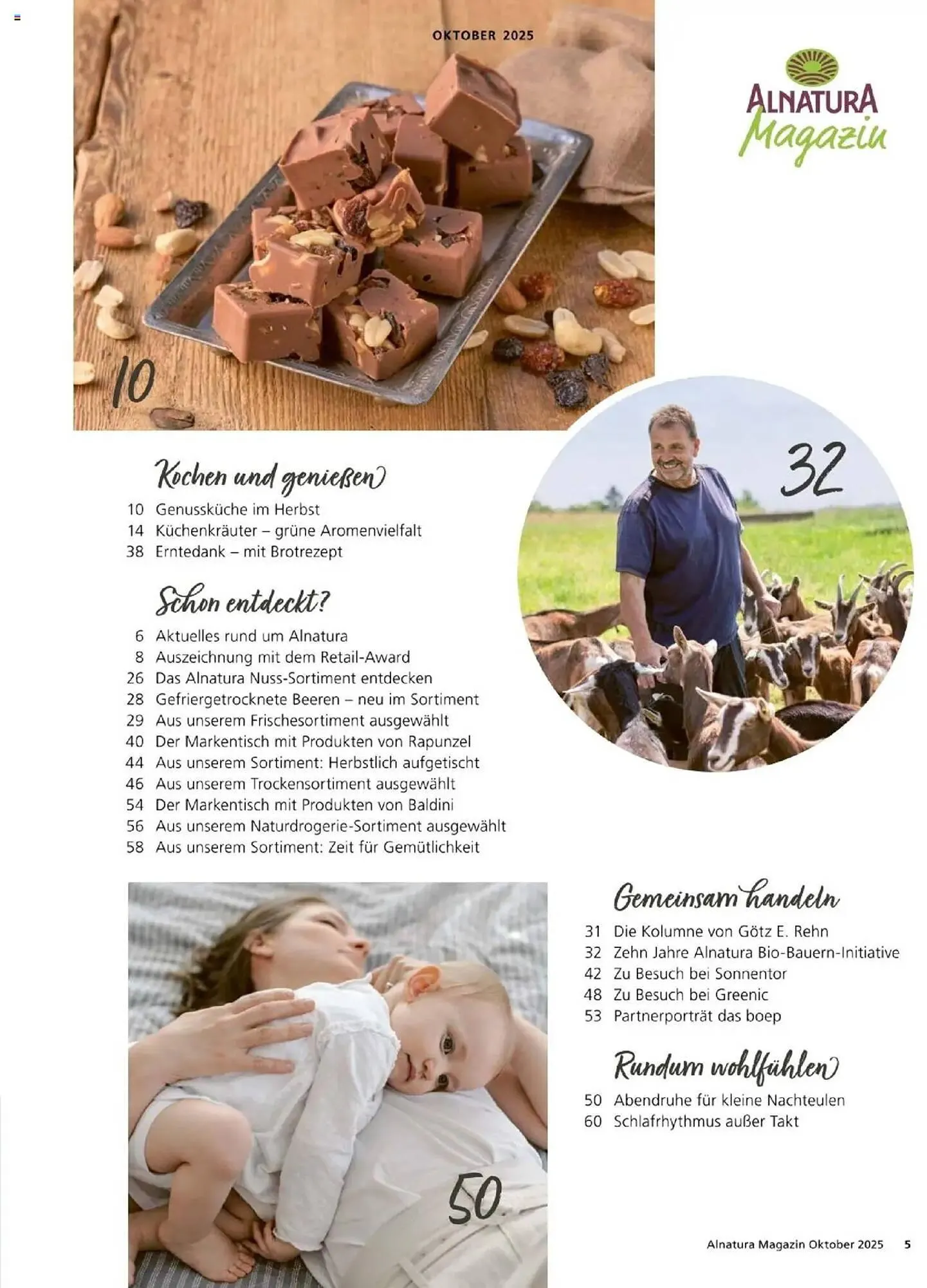 Alnatura Prospekt von 1. Oktober bis 31. Oktober 2025 - Prospekt seite 5