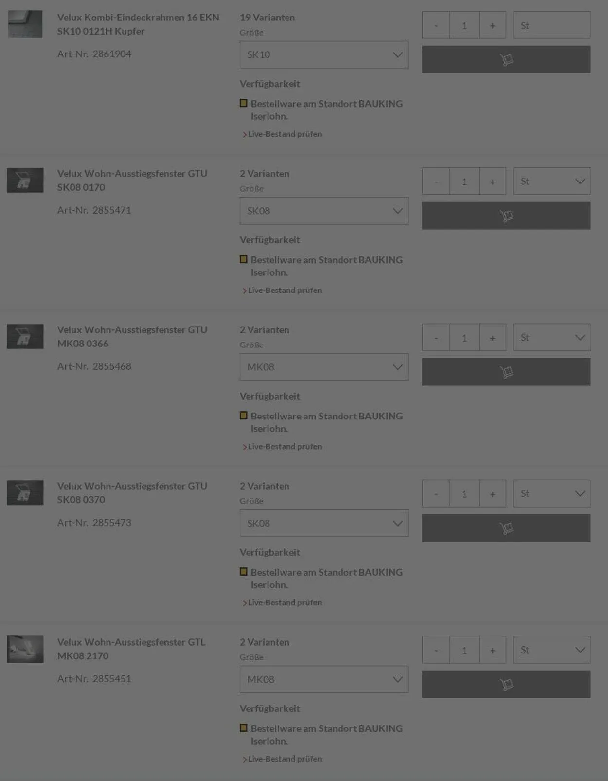 Bauking von 4. August bis 13. August 2025 - Prospekt seite 17