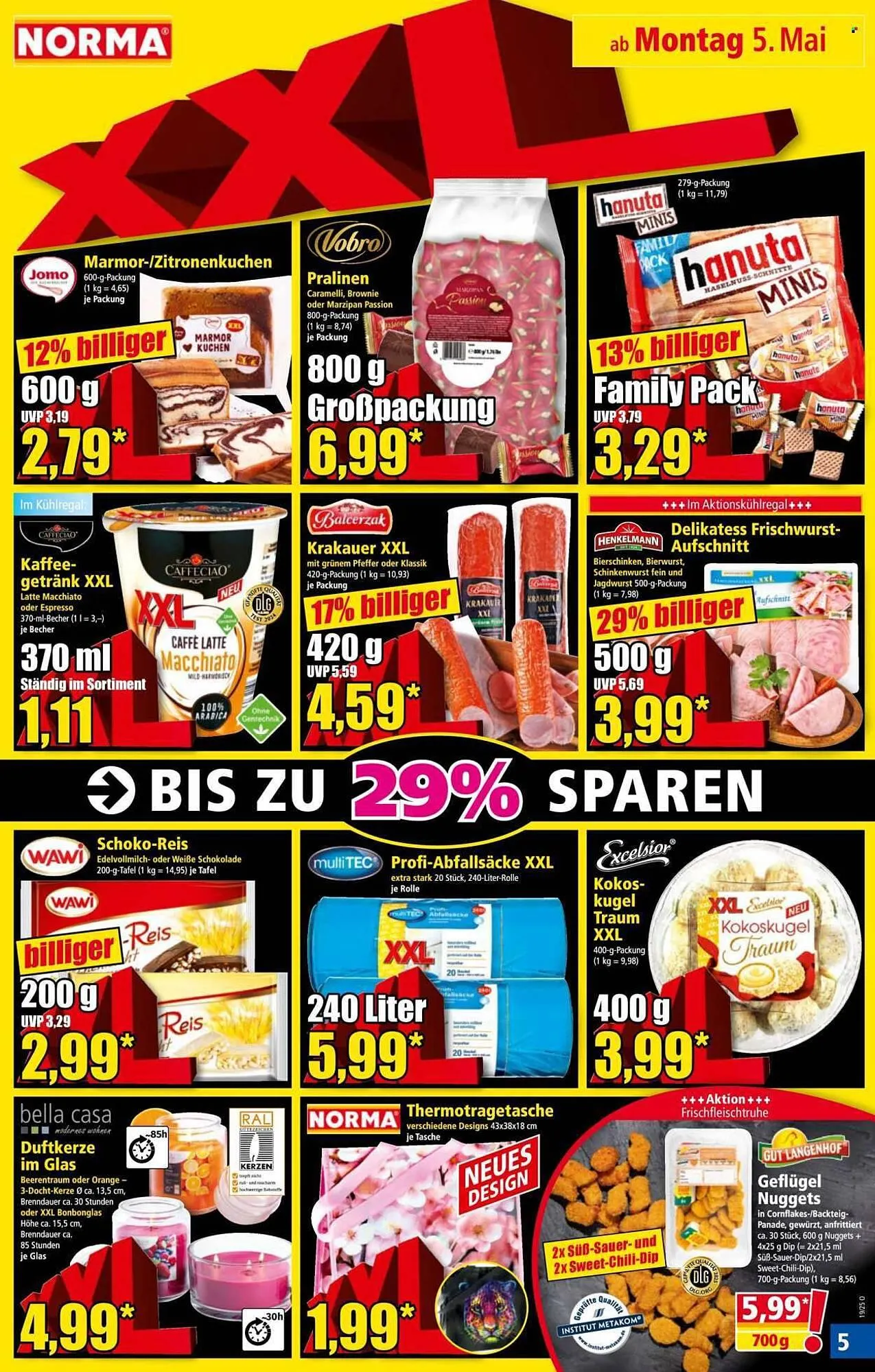 Norma Prospekt von 5. Mai bis 11. Mai 2025 - Prospekt seite 5