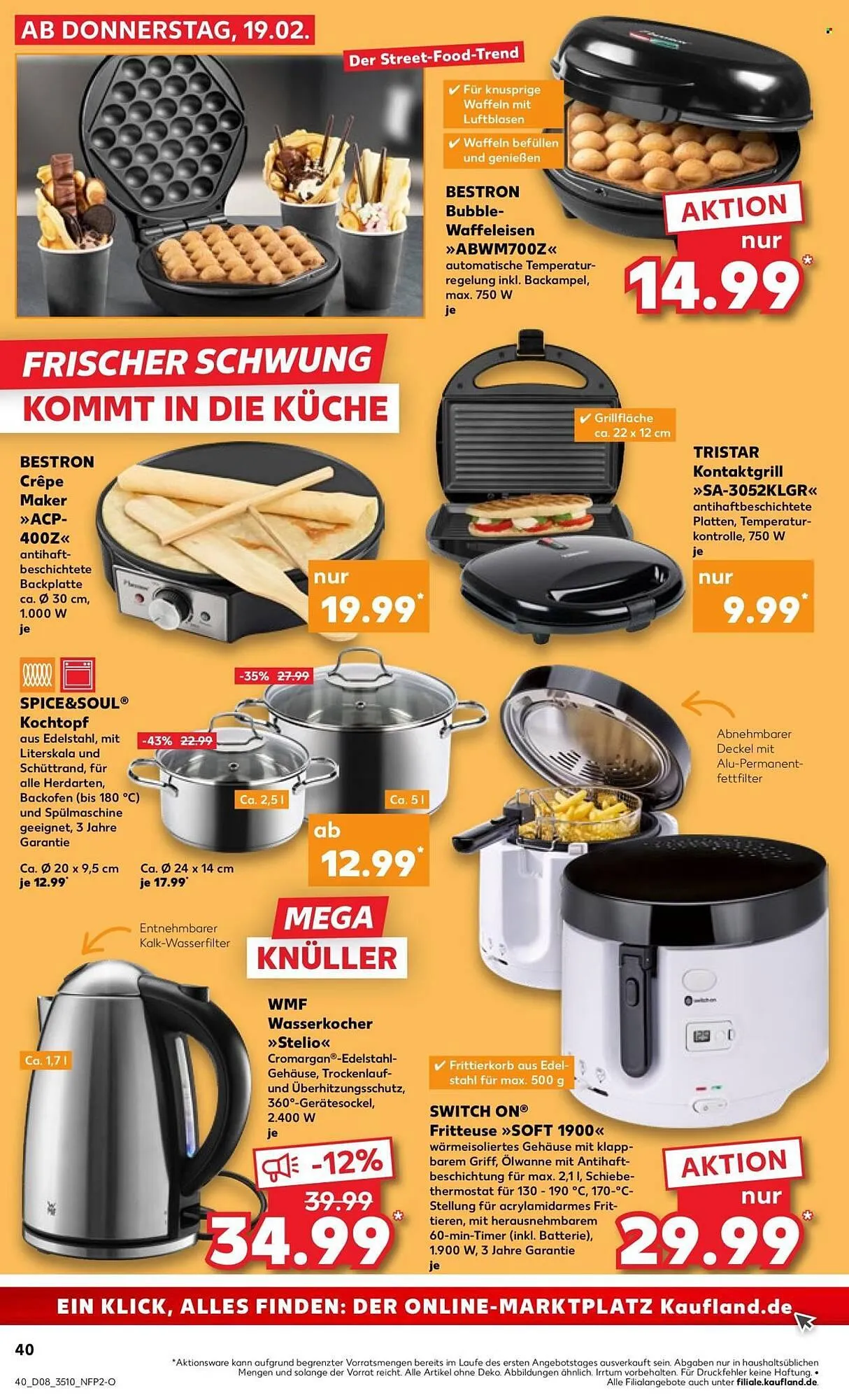 Kaufland Prospekt von 19. Februar bis 25. Februar 2026 - Prospekt seite 40
