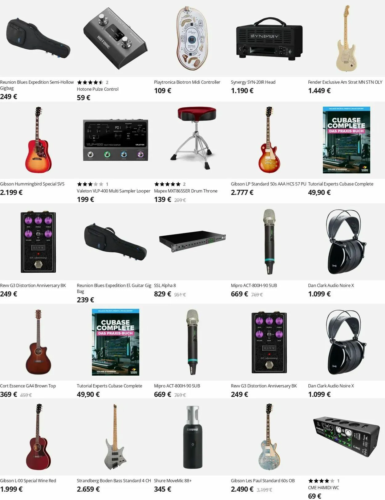 Thomann Aktueller Prospekt von 31. März bis 9. April 2025 - Prospekt seite 3