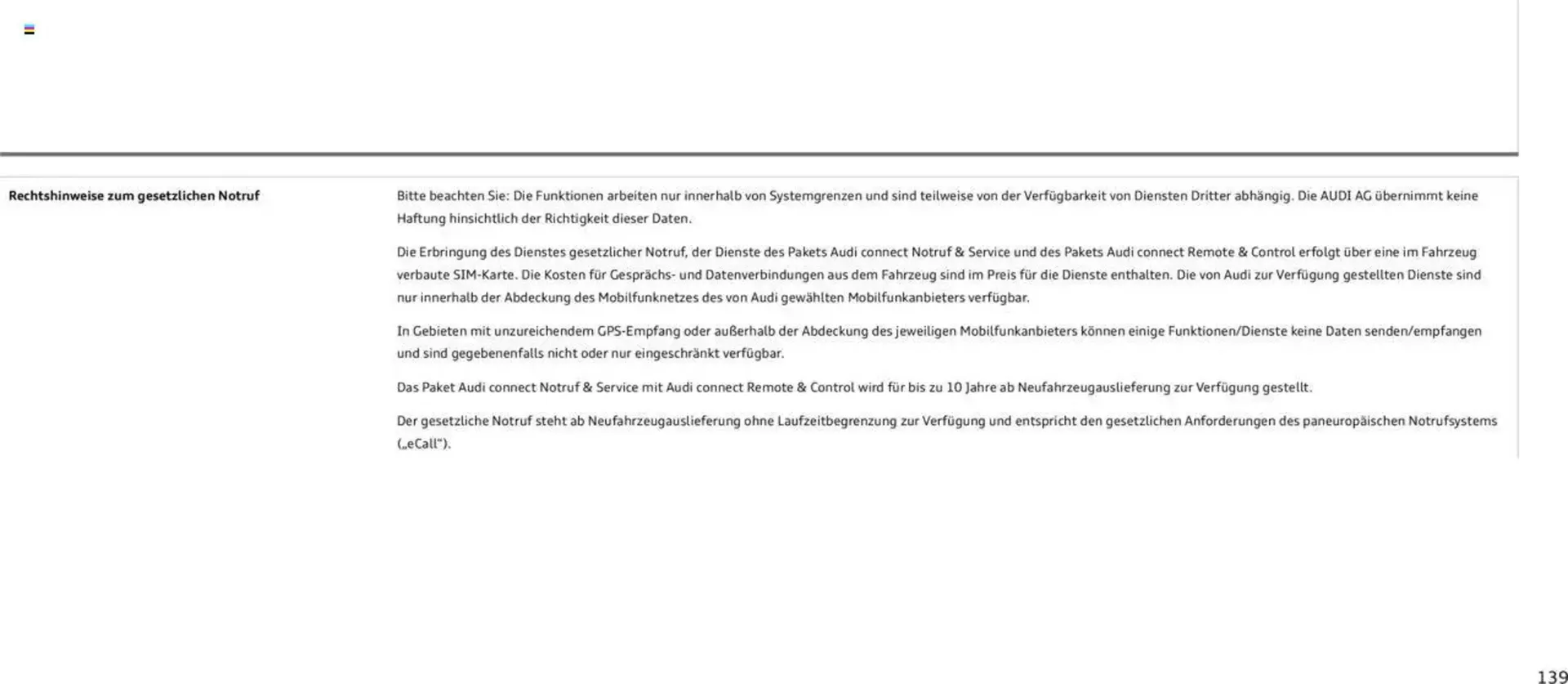 Audi Prospekt von 29. Januar bis 9. Januar 2026 - Prospekt seite 138