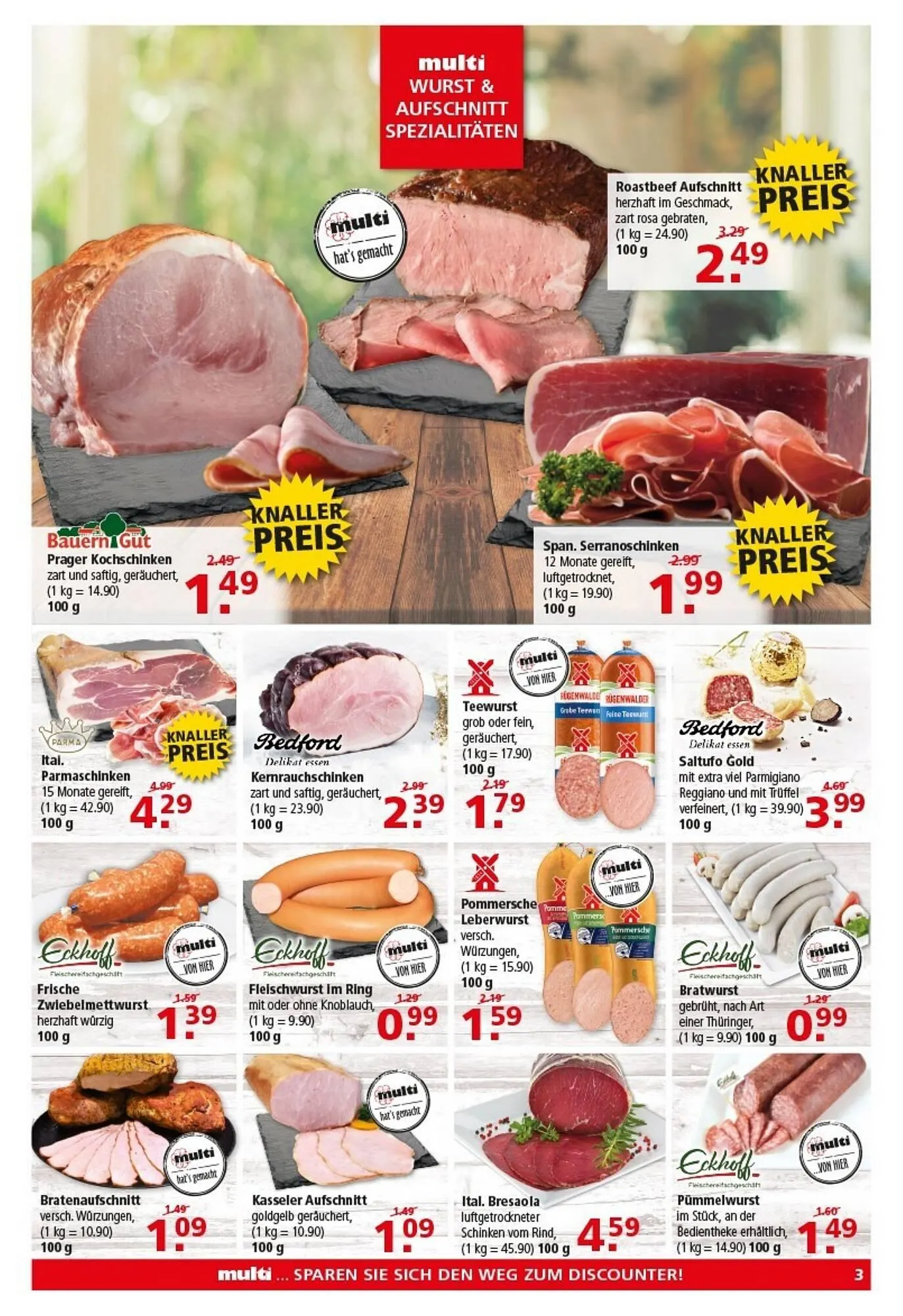 Multi Markt Prospekt von 30. März bis 4. April 2026 - Prospekt seite 3