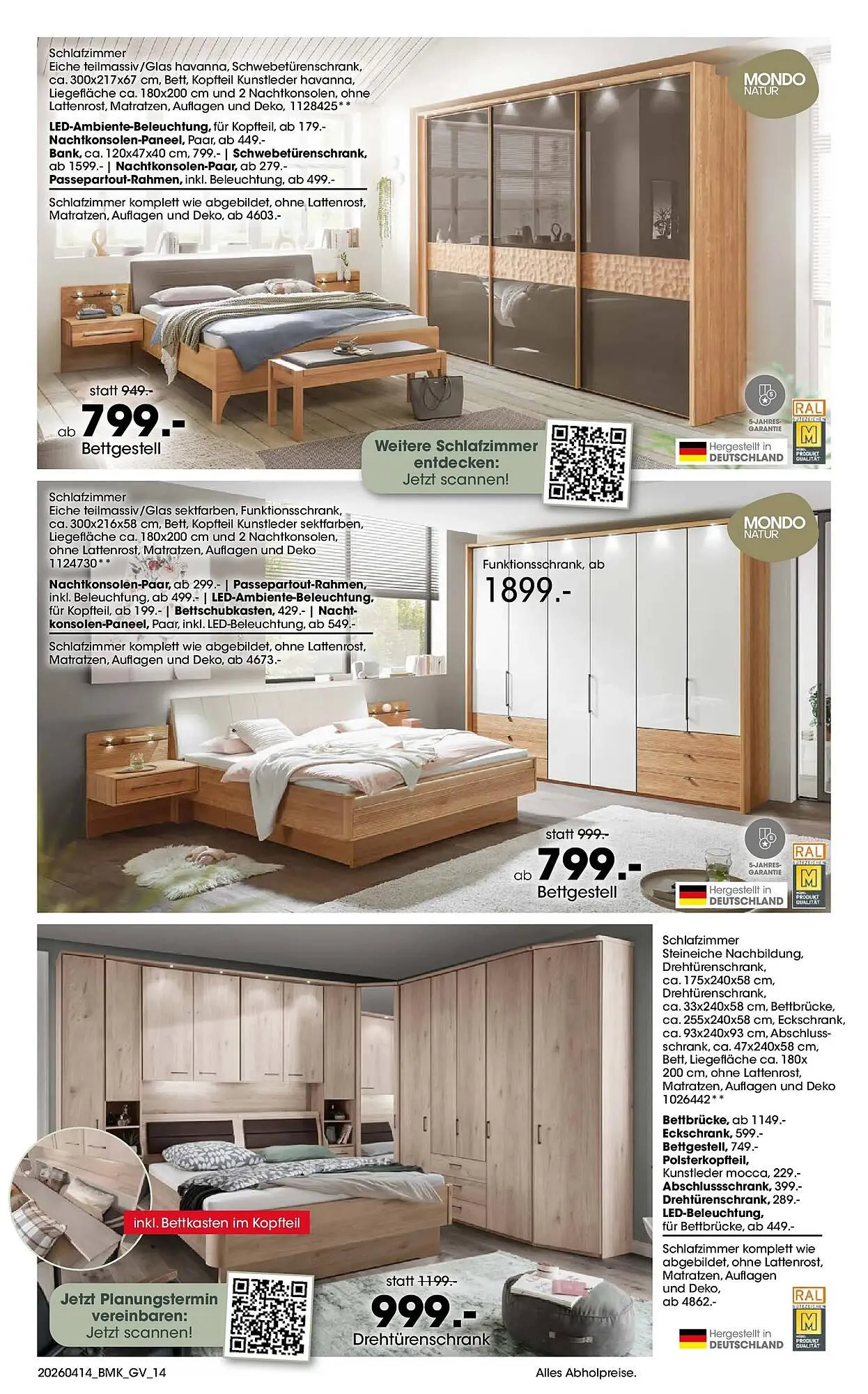 Möbel Martin Prospekt von 13. April bis 30. April 2026 - Prospekt seite 14