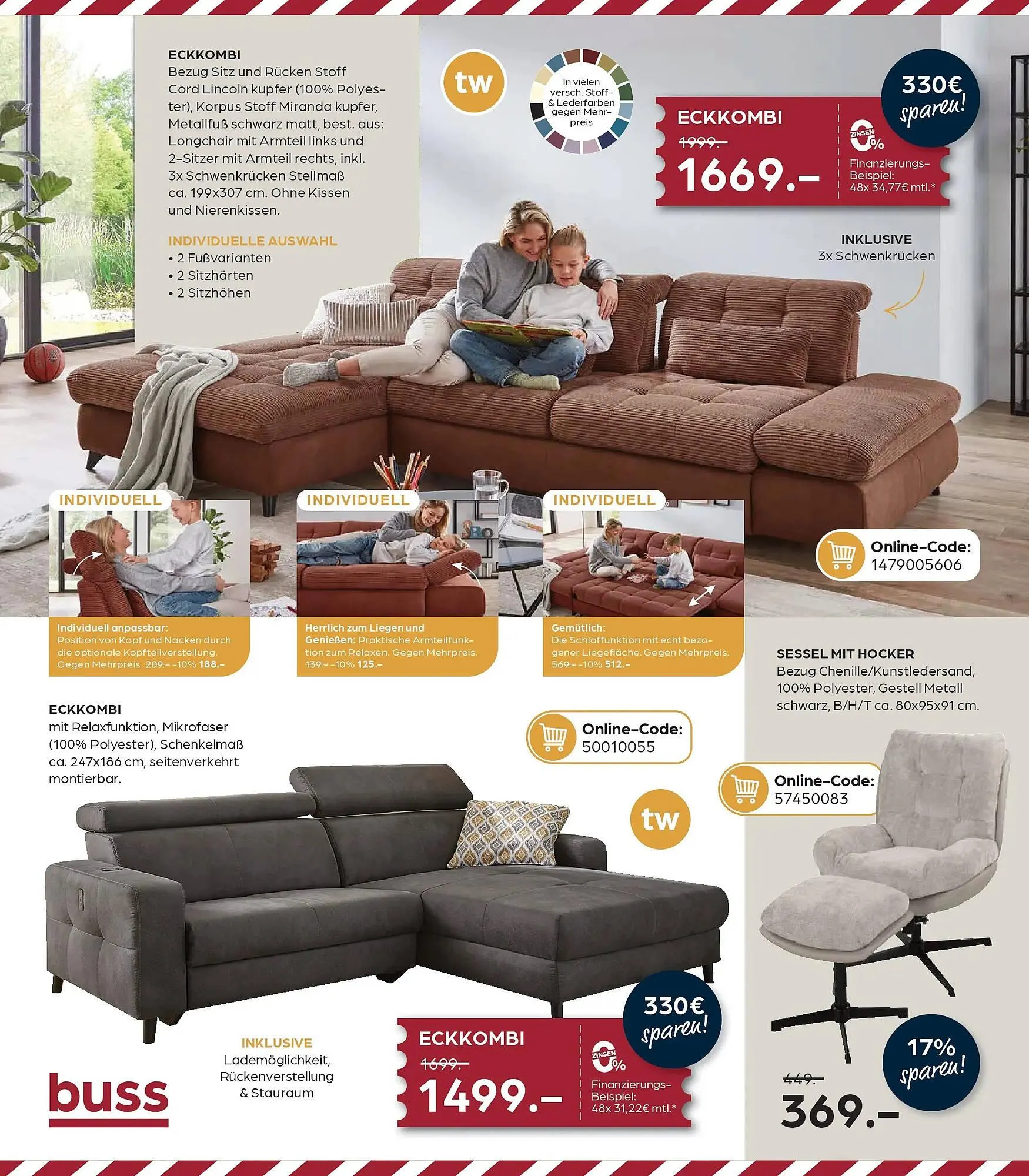 Möbel Buss Prospekt von 5. Februar bis 23. Februar 2026 - Prospekt seite 6