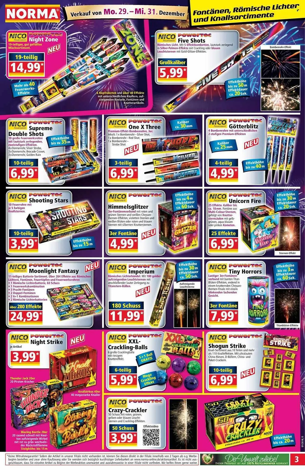 Norma Prospekt von 29. Dezember bis 31. Dezember 2025 - Prospekt seite 3