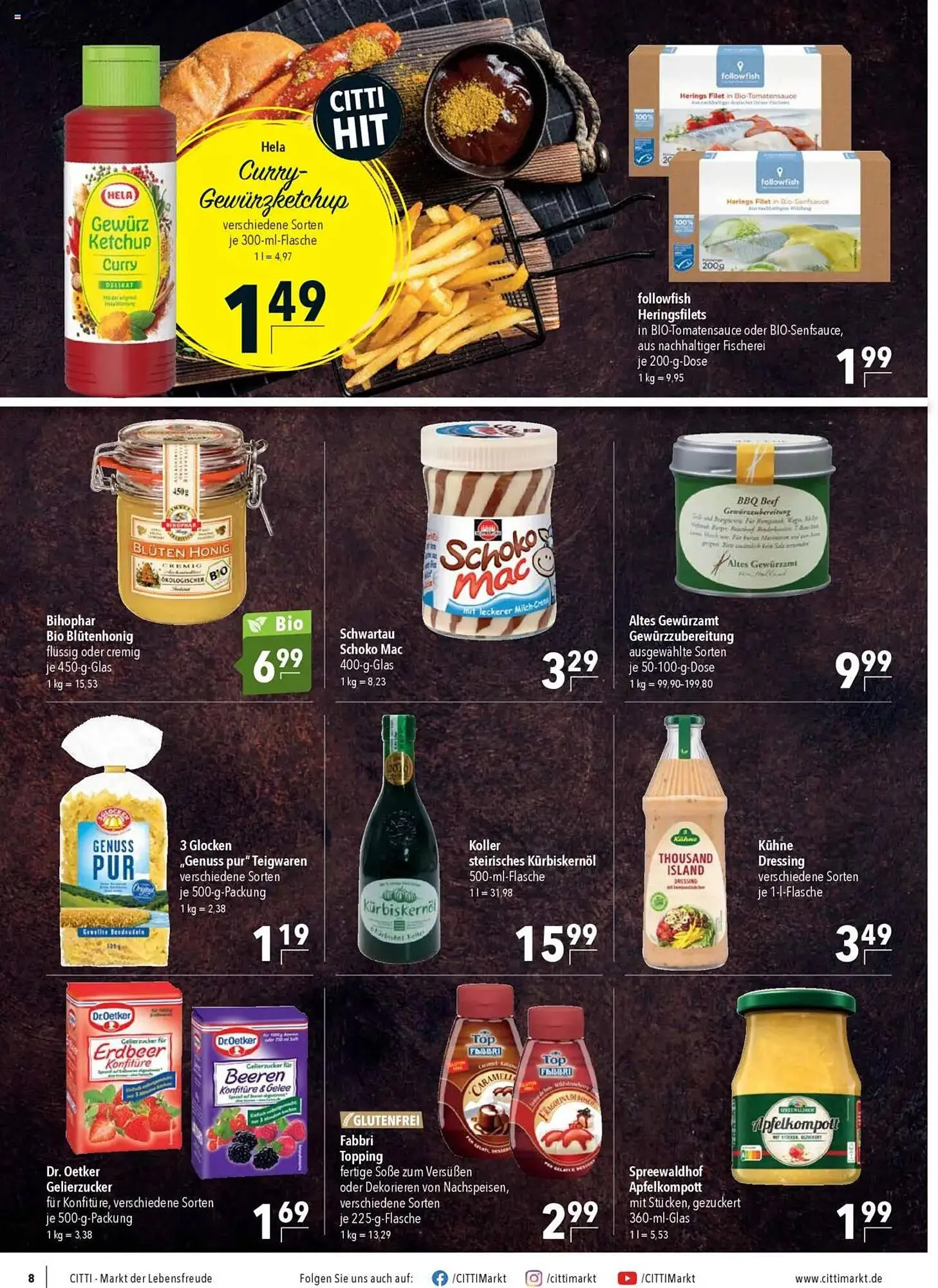 CITTI Markt Prospekt von 18. Juni bis 24. Juni 2025 - Prospekt seite 8