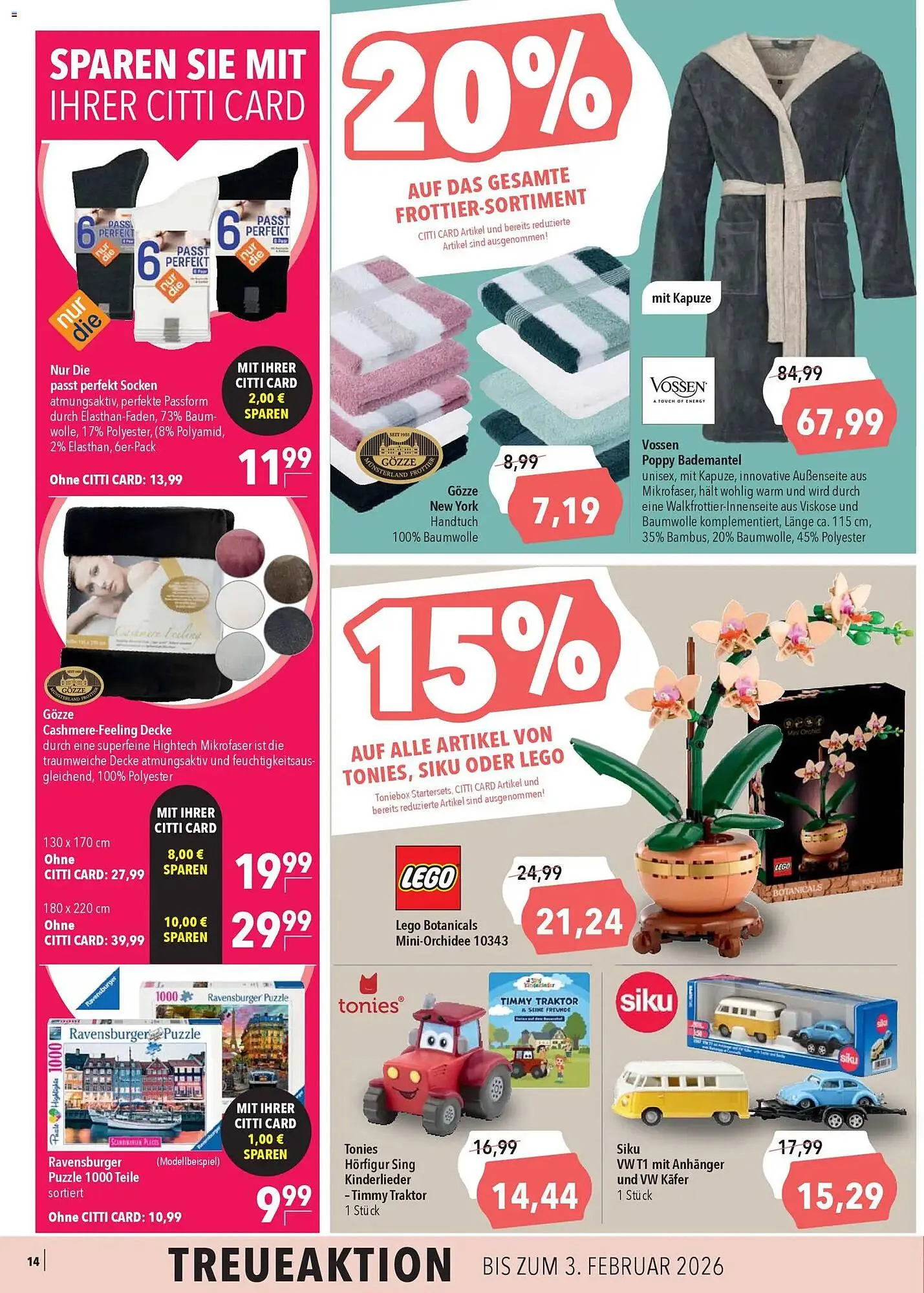 CITTI Markt Prospekt von 2. Januar bis 6. Januar 2026 - Prospekt seite 16